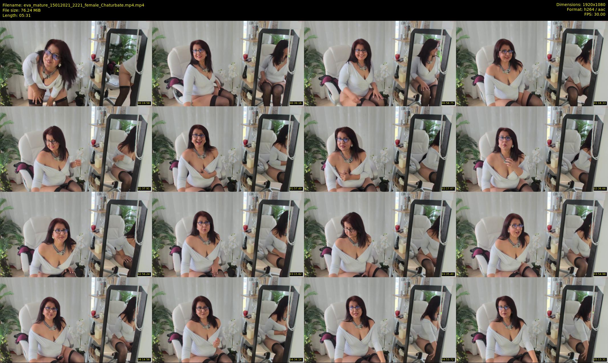 eva_mature — 6 minute Chaturbate female cam show recording, 1080p, Jan 15, 2021