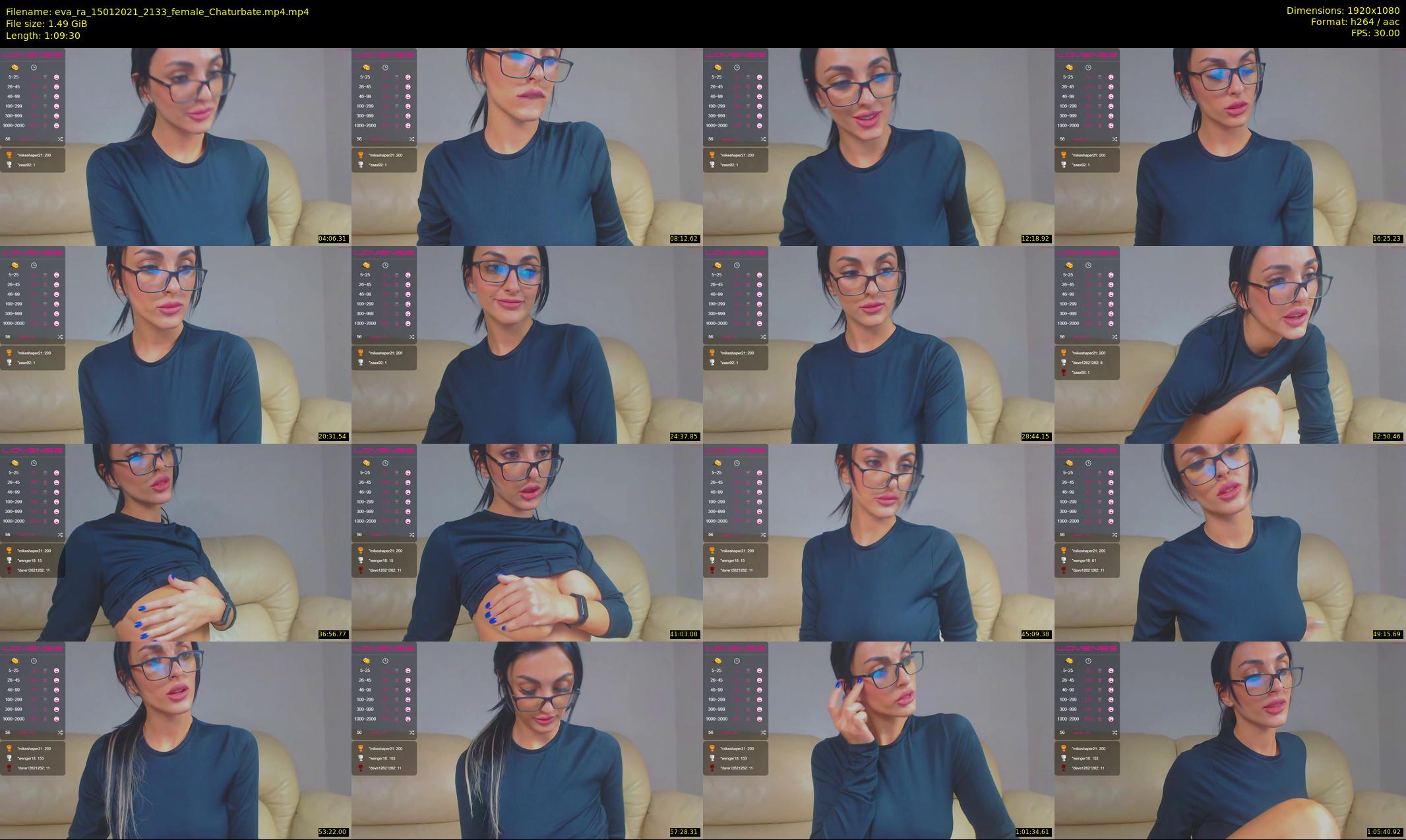 eva_ra — 70 minute Chaturbate female cam show recording, 1080p, Jan 15, 2021