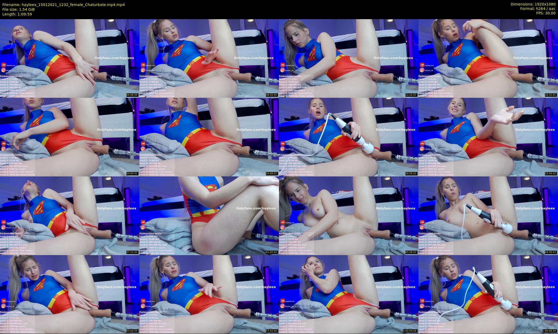 hayleex — 70 minute Chaturbate female cam show recording, 1080p, Jan 15, 2021