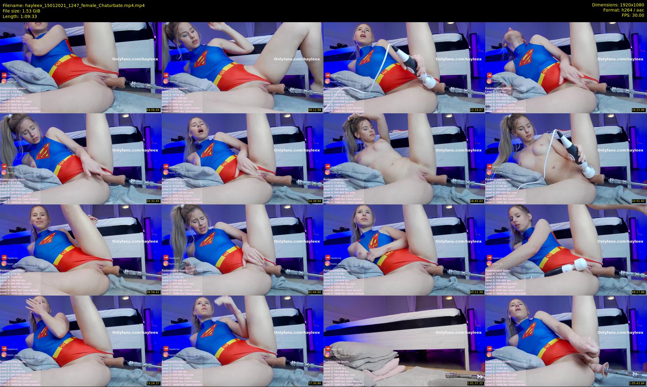 hayleex — 70 minute Chaturbate female cam show recording, 1080p, Jan 15, 2021