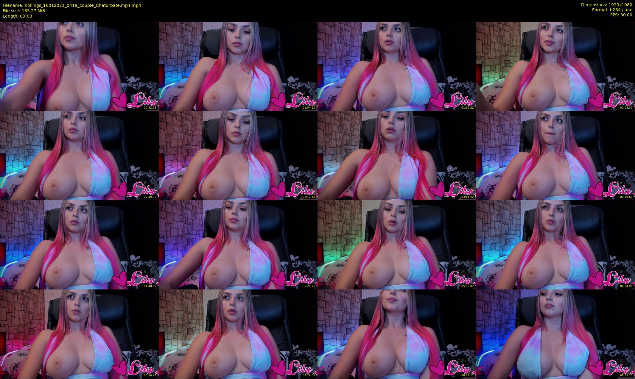 hollings — 10 minute Chaturbate couple cam show recording, 1080p, Jan 16, 2021
