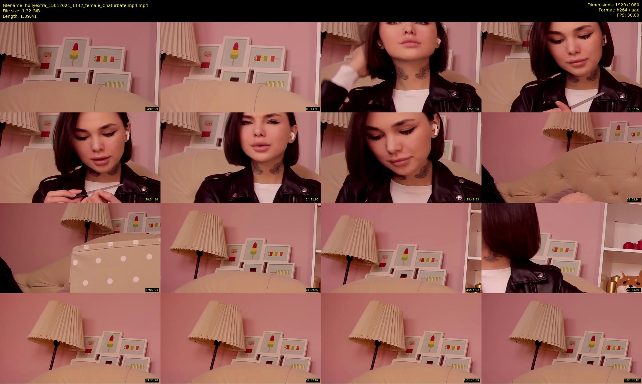hollyextra — 70 minute Chaturbate female cam show recording, 1080p, Jan 15, 2021