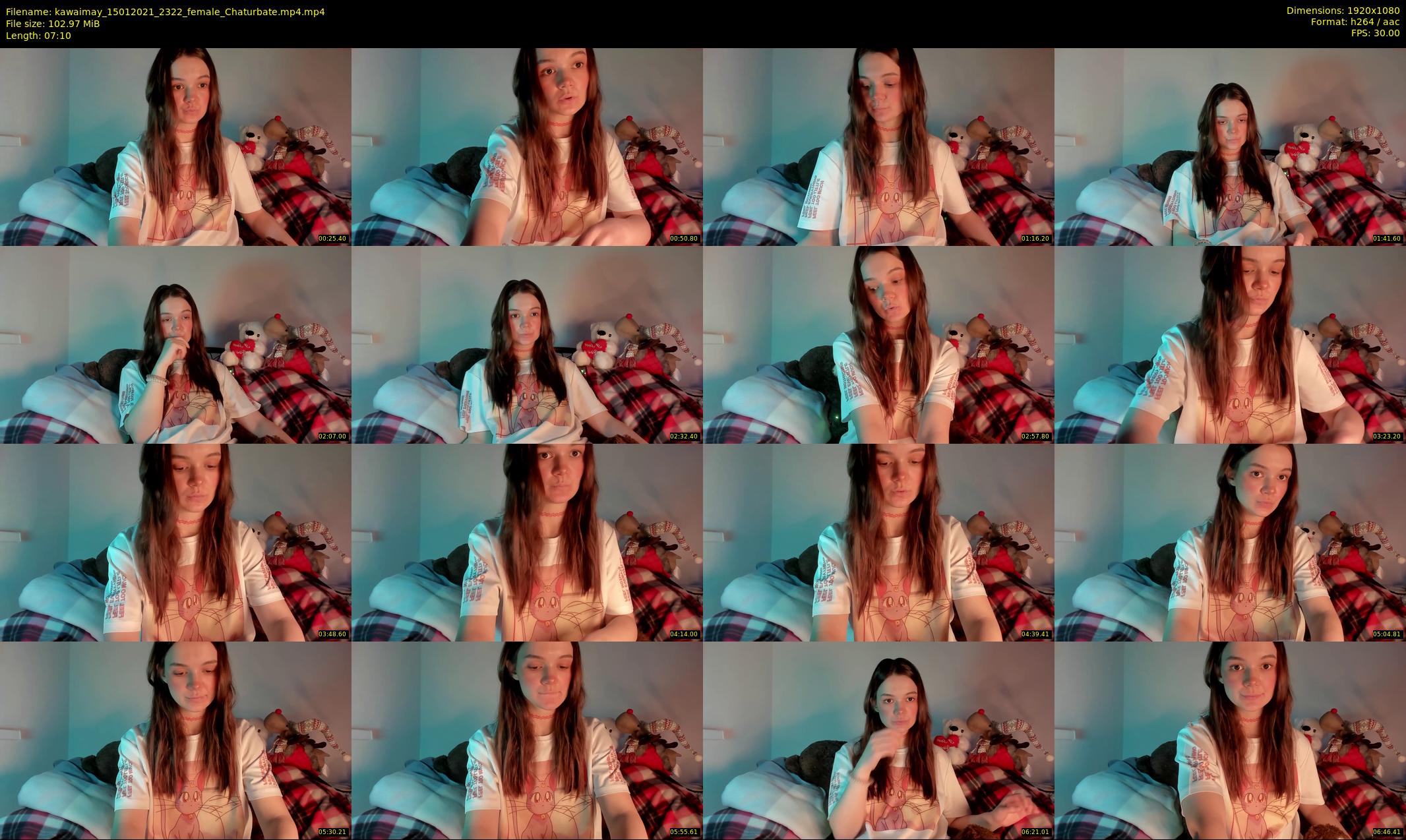kawaimay — 8 minute Chaturbate female cam show recording, 1080p, Jan 15, 2021