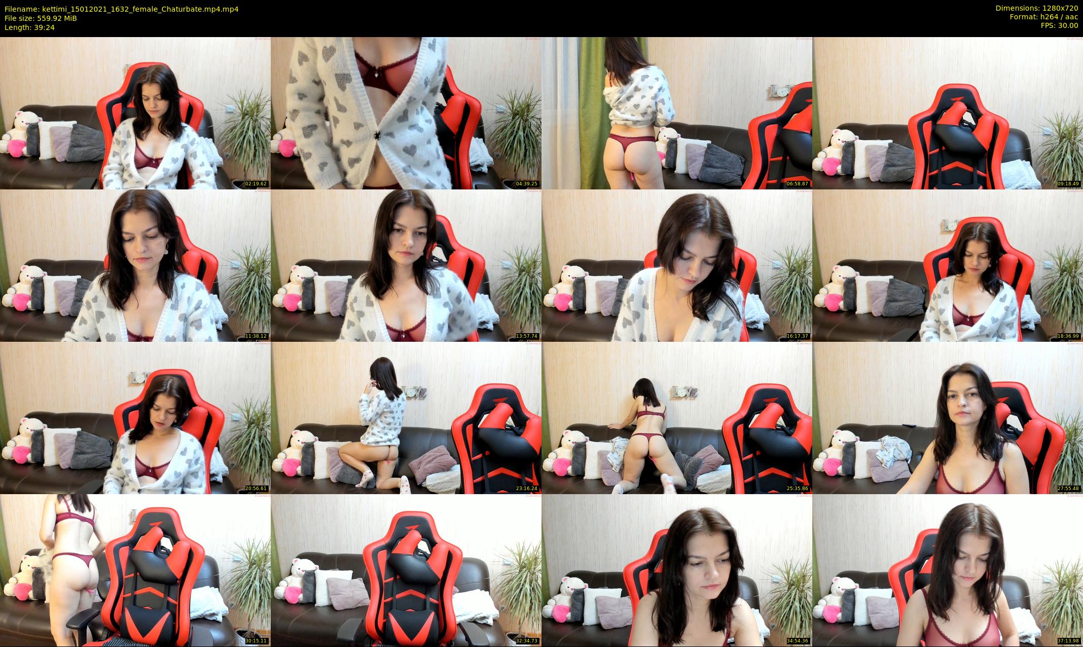 kettimi — 40 minute Chaturbate female cam show recording, 720p, Jan 15, 2021