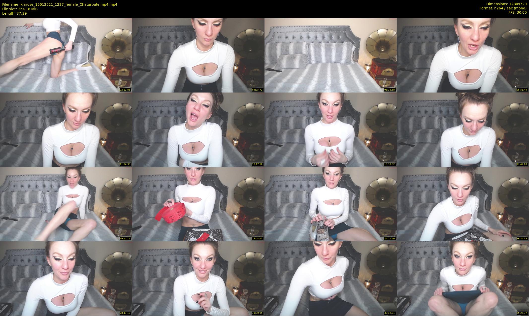 kiarose — 38 minute Chaturbate female cam show recording, 720p, Jan 15, 2021