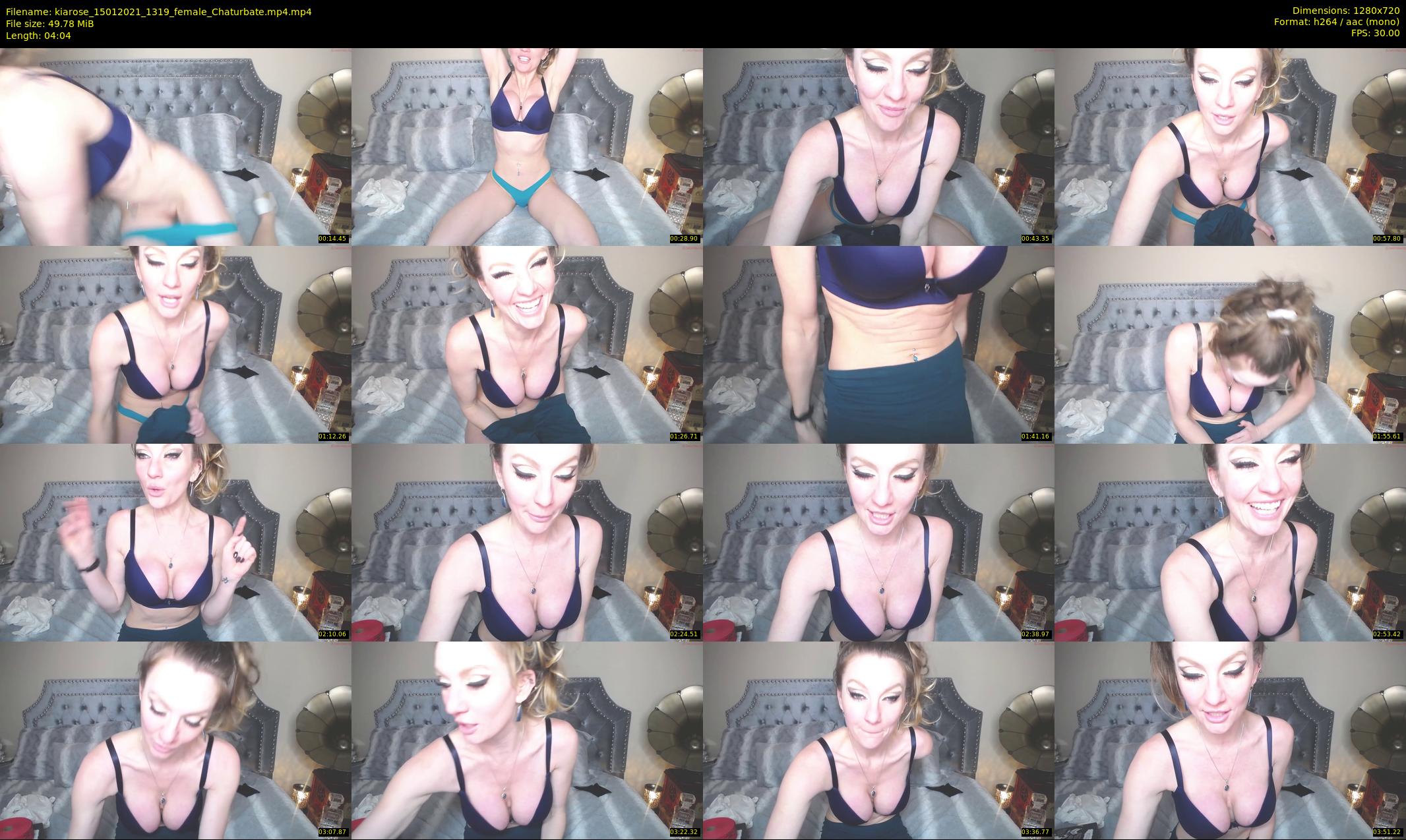 kiarose — 5 minute Chaturbate female cam show recording, 720p, Jan 15, 2021