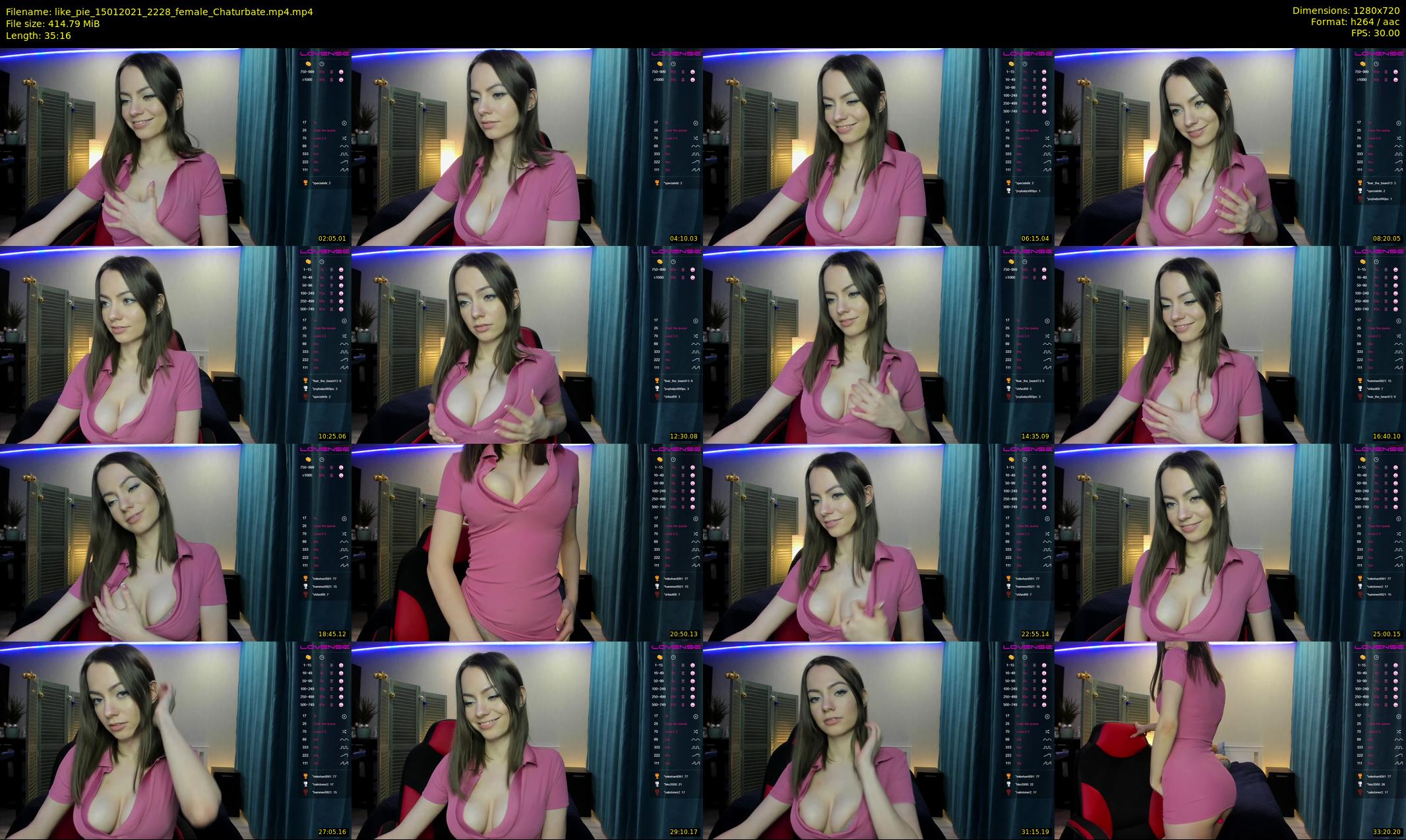 like_pie — 36 minute Chaturbate couple cam show recording, 720p, Jan 15, 2021