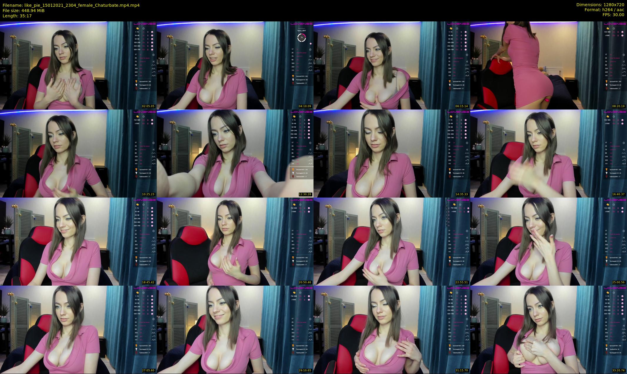 like_pie — 36 minute Chaturbate couple cam show recording, 720p, Jan 15, 2021