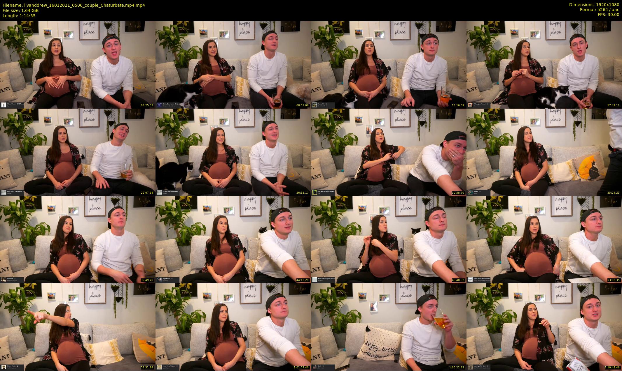 livanddrew — 75 minute Chaturbate couple cam show recording, 1080p, Jan 16, 2021