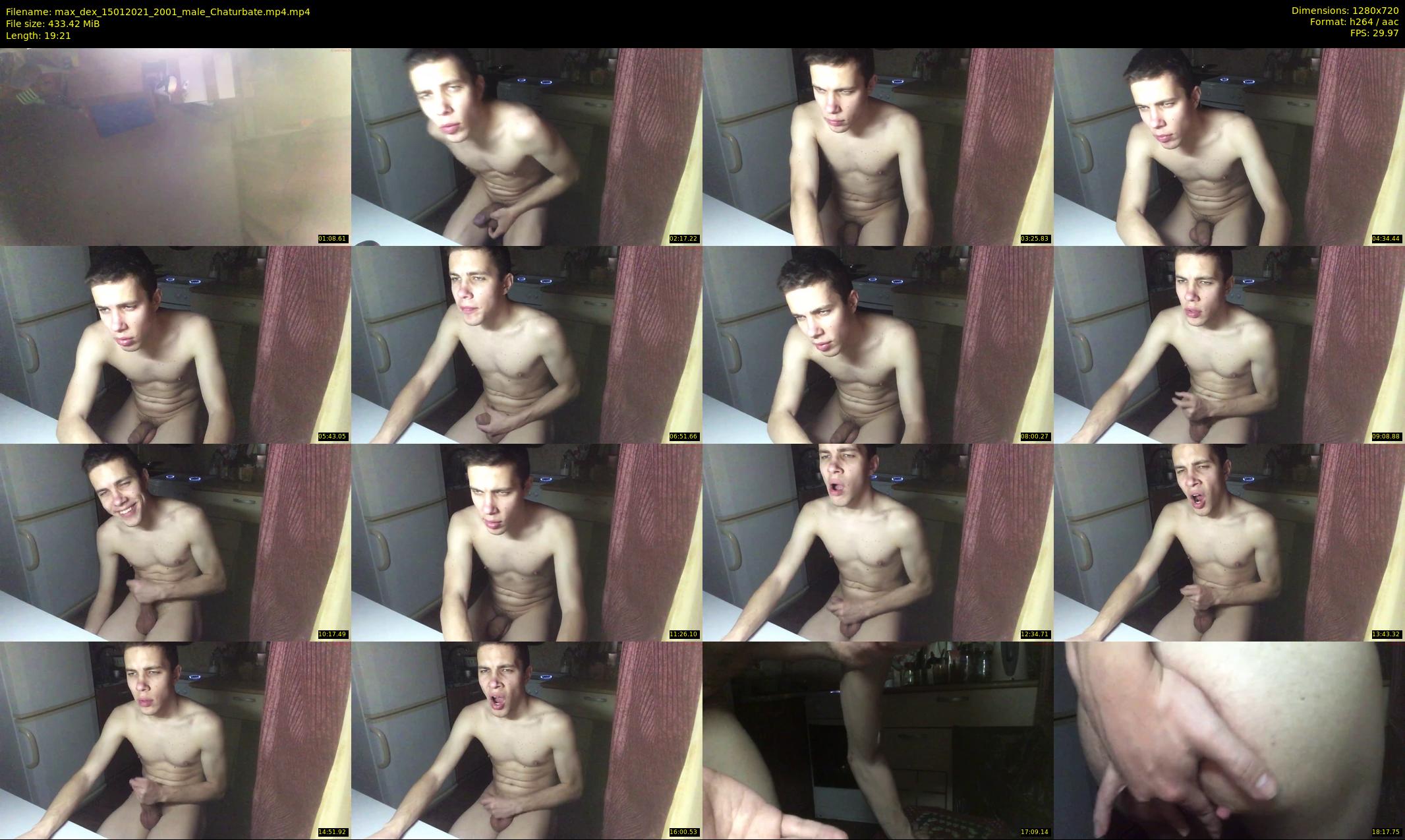 max_dex — 20 minute Chaturbate male cam show recording, 720p, Jan 15, 2021