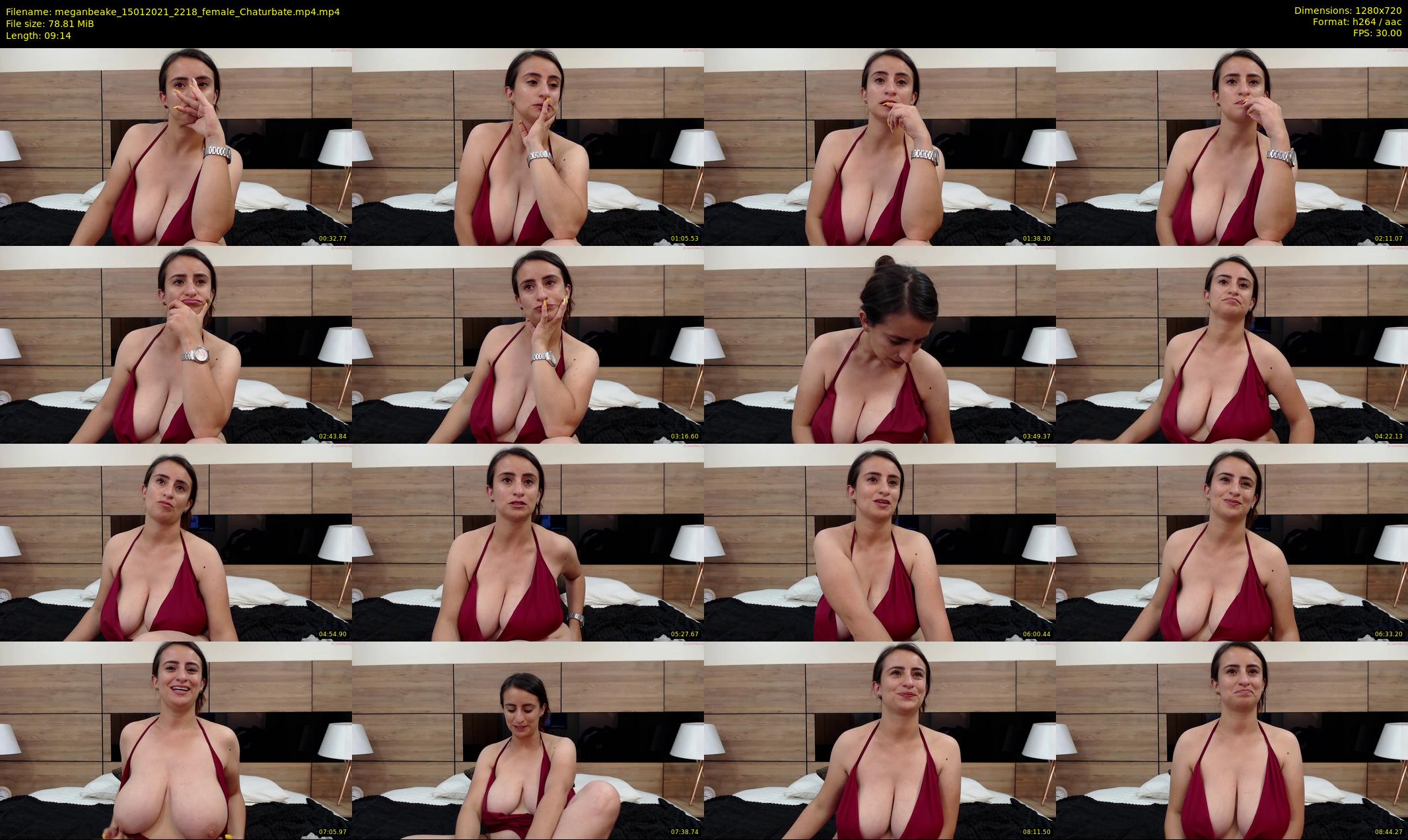 meganbeake — 10 minute Chaturbate female cam show recording, 720p, Jan 15, 2021