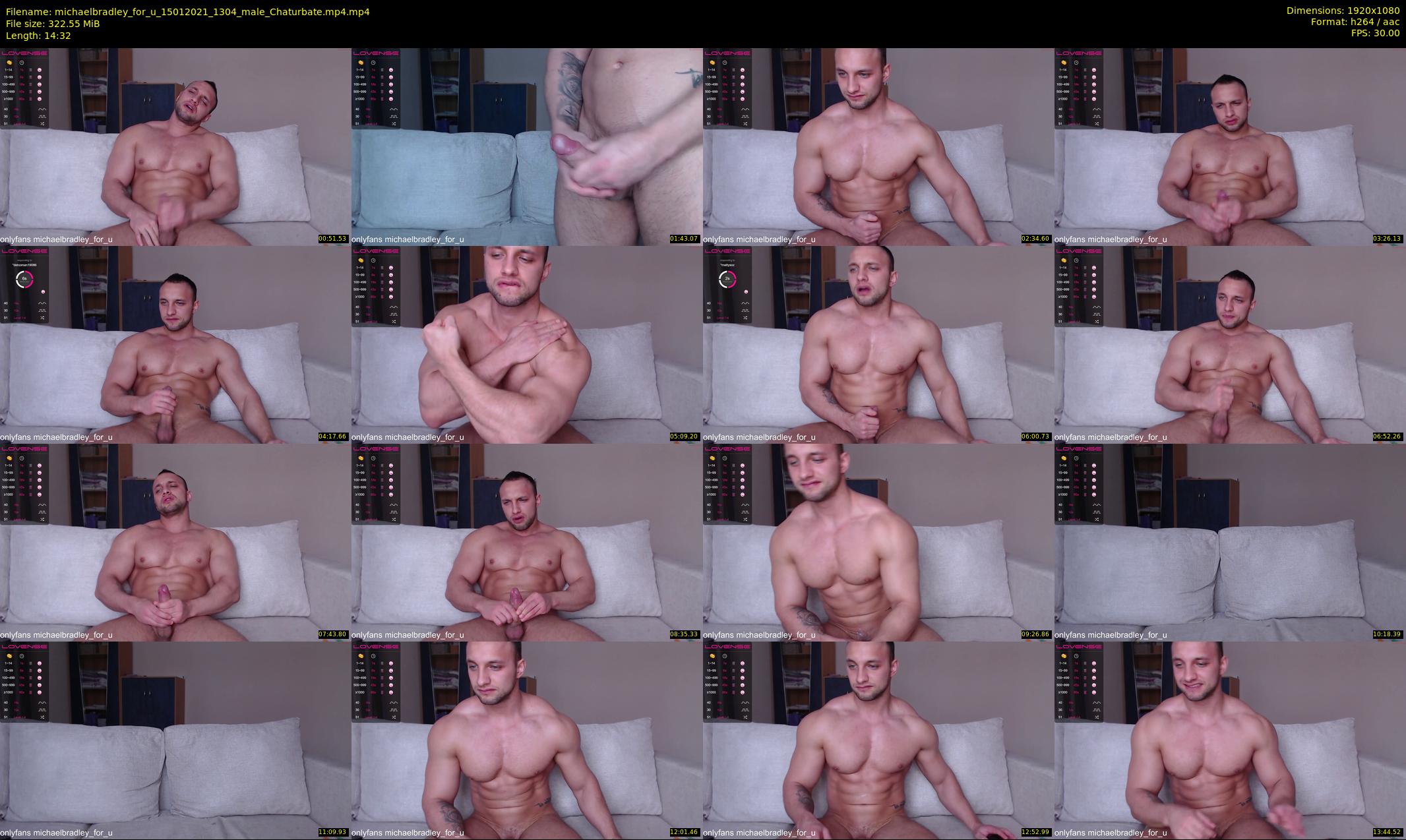 michaelbradley_for_u — 15 minute Chaturbate male cam show recording, 1080p, Jan 15, 2021