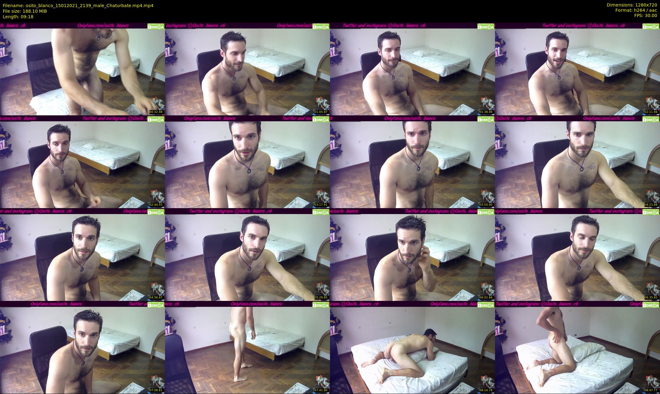 osito_blanco — 10 minute Chaturbate male cam show recording, 720p, Jan 15, 2021