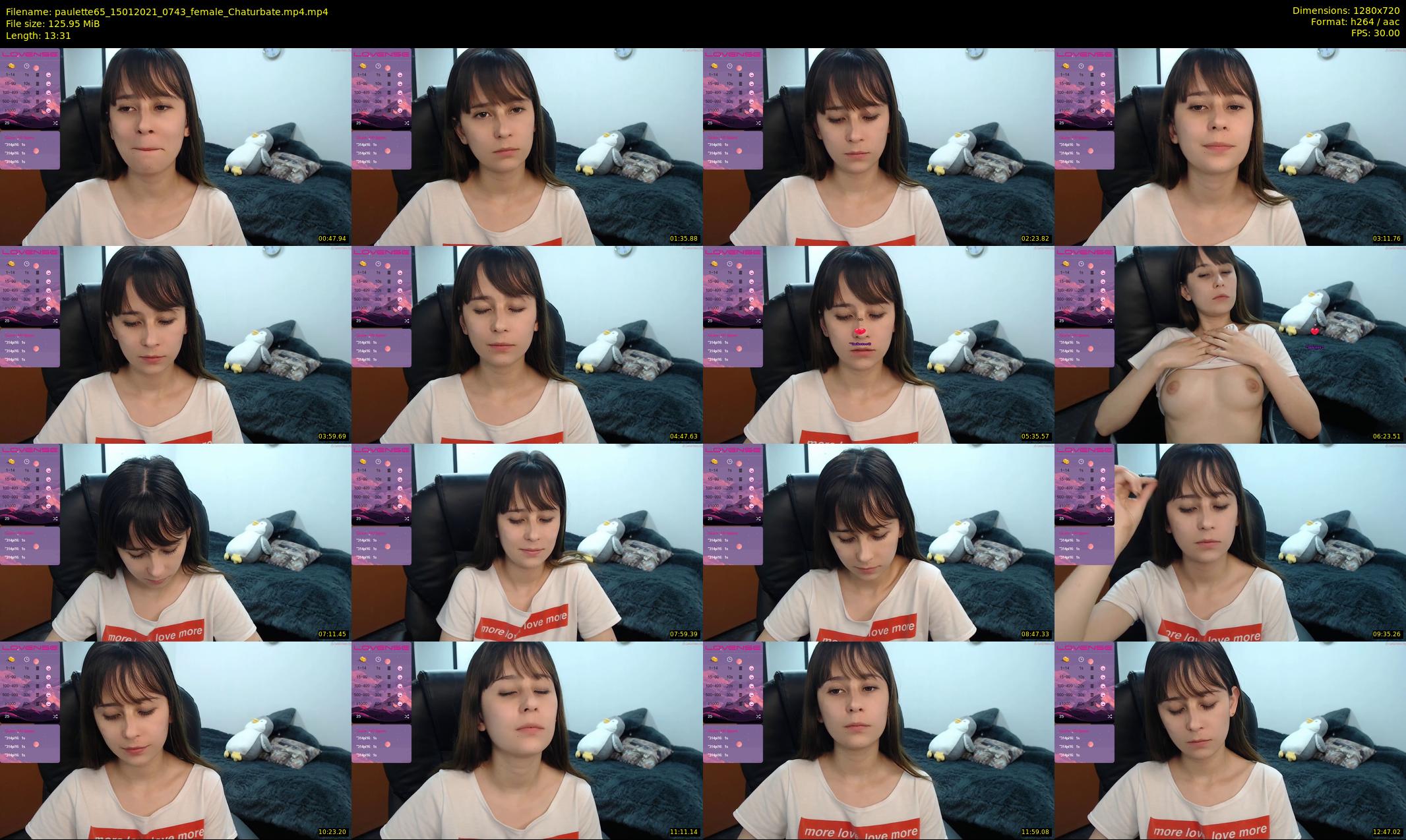 paulette65 — 14 minute Chaturbate female cam show recording, 720p, Jan 15, 2021