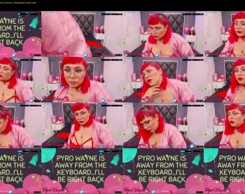 pyrowayne — 59 minute Chaturbate female cam show recording, 720p, Jan 15, 2021
