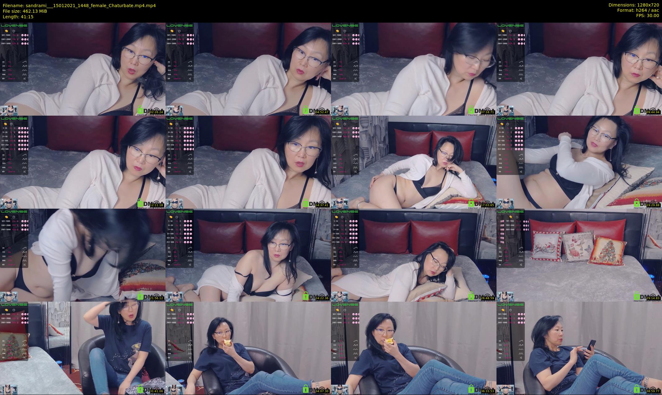 sandrami__ — 42 minute Chaturbate female cam show recording, 720p, Jan 15, 2021