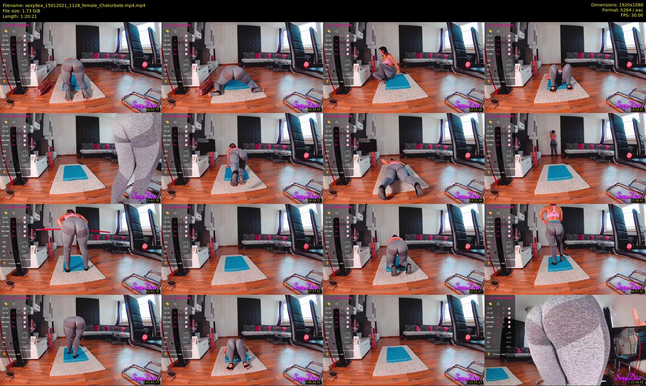 sexydea — 81 minute Chaturbate female cam show recording, 1080p, Jan 15, 2021