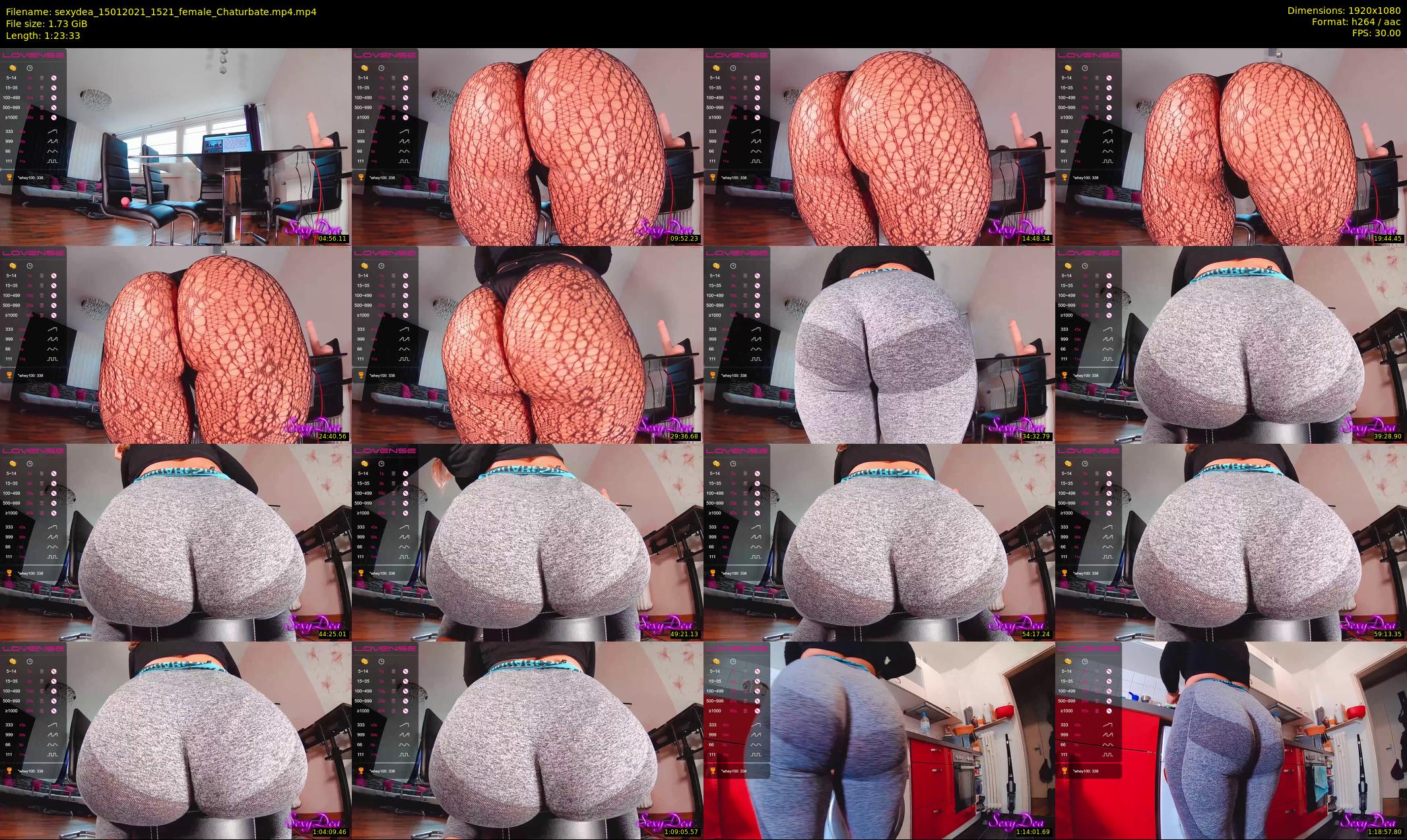 sexydea — 84 minute Chaturbate female cam show recording, 1080p, Jan 15, 2021