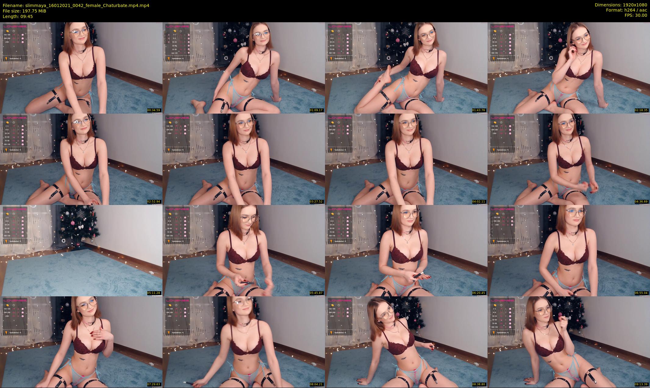 slimmaya — 10 minute Chaturbate female cam show recording, 1080p, Jan 16, 2021