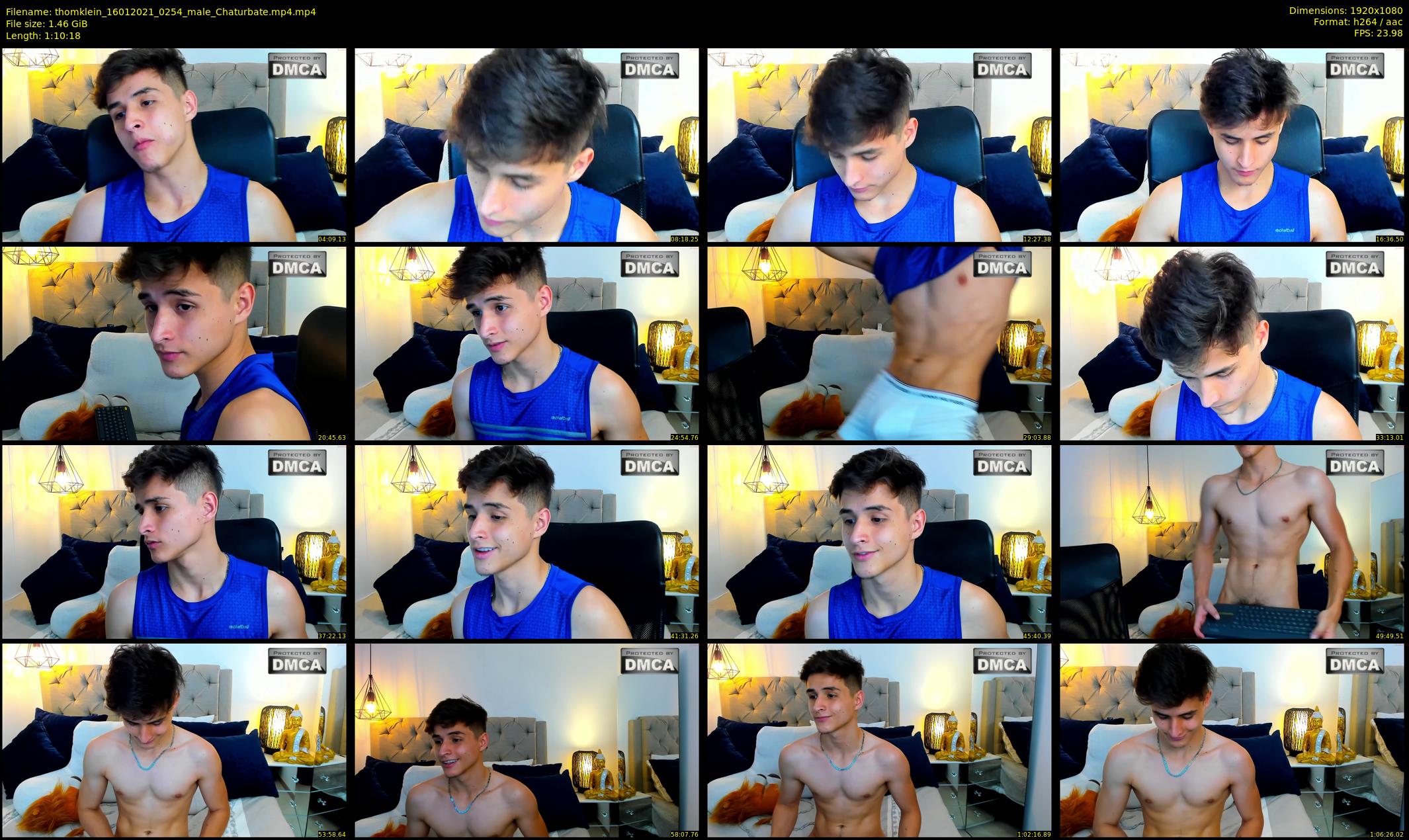 thomklein — 71 minute Chaturbate male cam show recording, 1080p, Jan 16, 2021