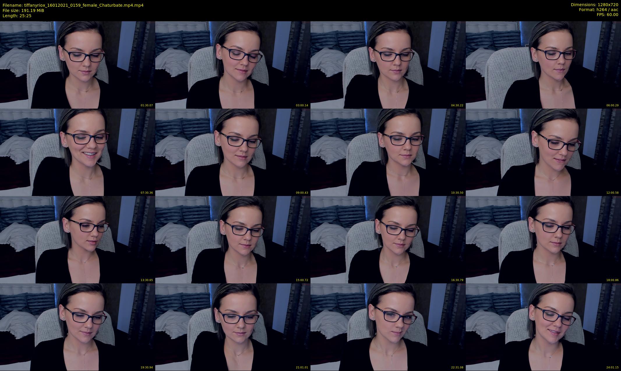 tiffanyriox — 26 minute Chaturbate female cam show recording, 720p, Jan 16, 2021