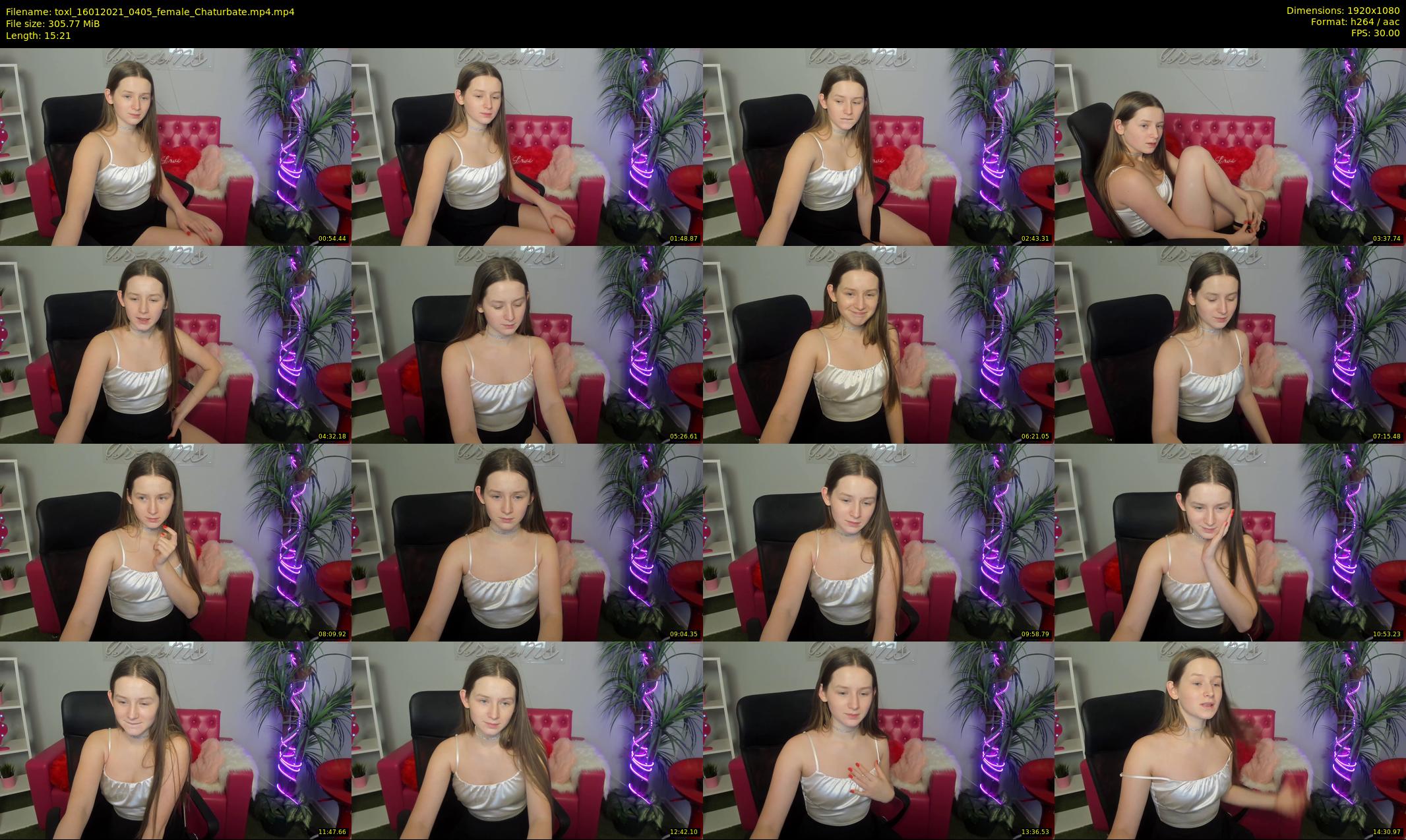 toxl — 16 minute Chaturbate female cam show recording, 1080p, Jan 16, 2021