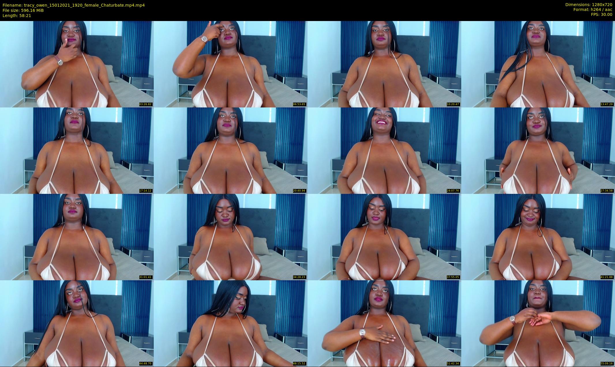 tracy_owen — 59 minute Chaturbate female cam show recording, 720p, Jan 15, 2021