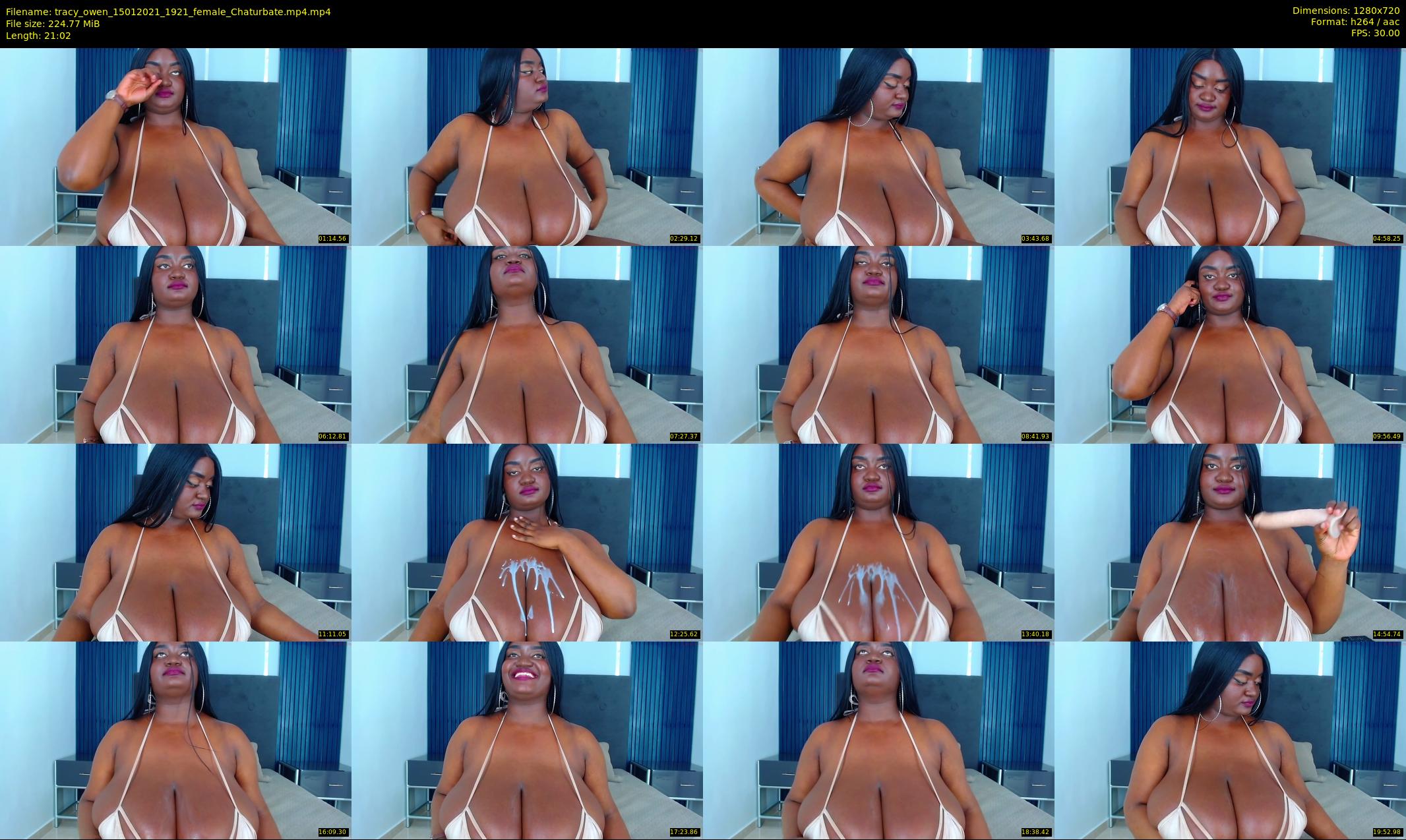 tracy_owen — 22 minute Chaturbate female cam show recording, 720p, Jan 15, 2021