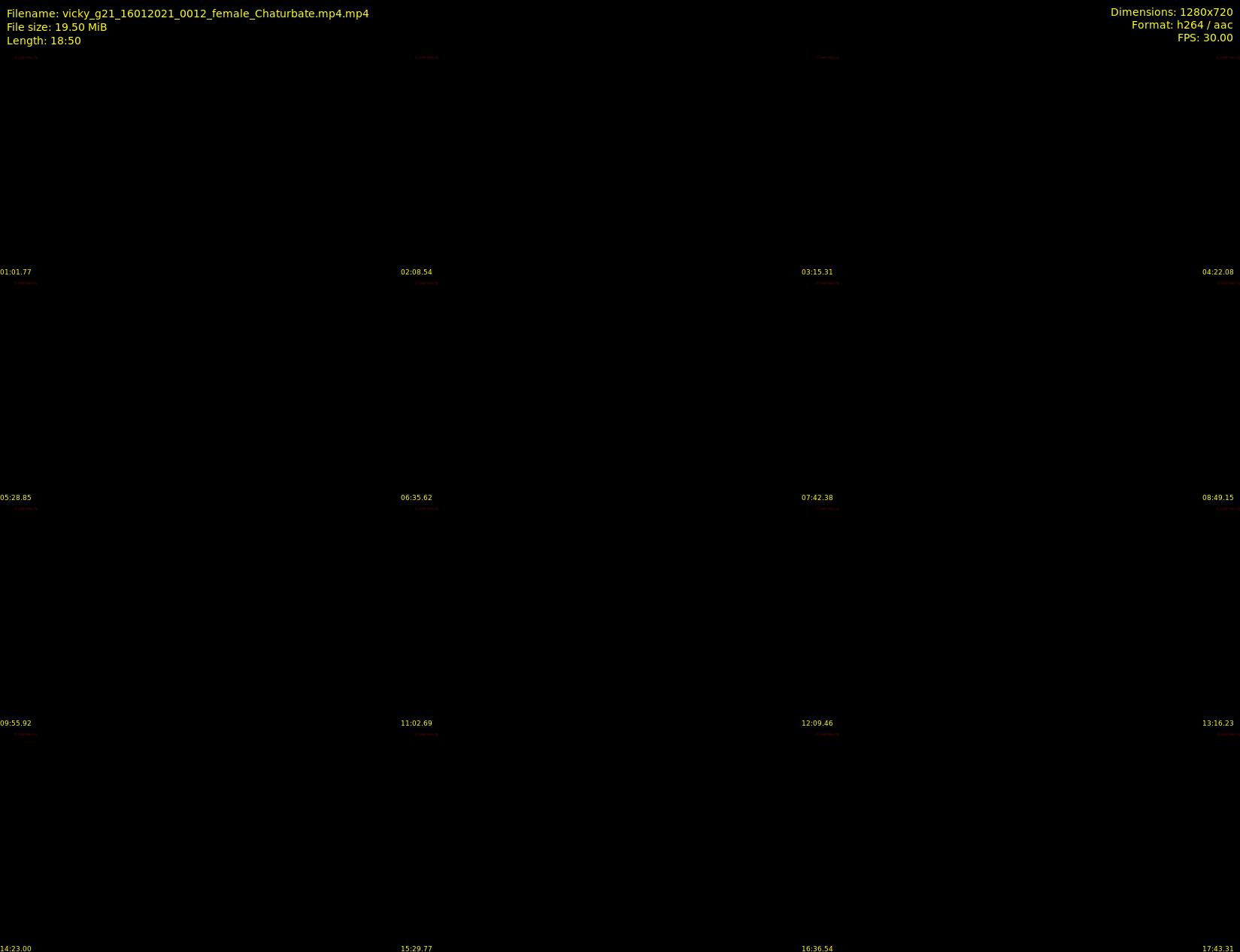 vicky_g21 — 19 minute Chaturbate female cam show recording, 720p, Jan 16, 2021