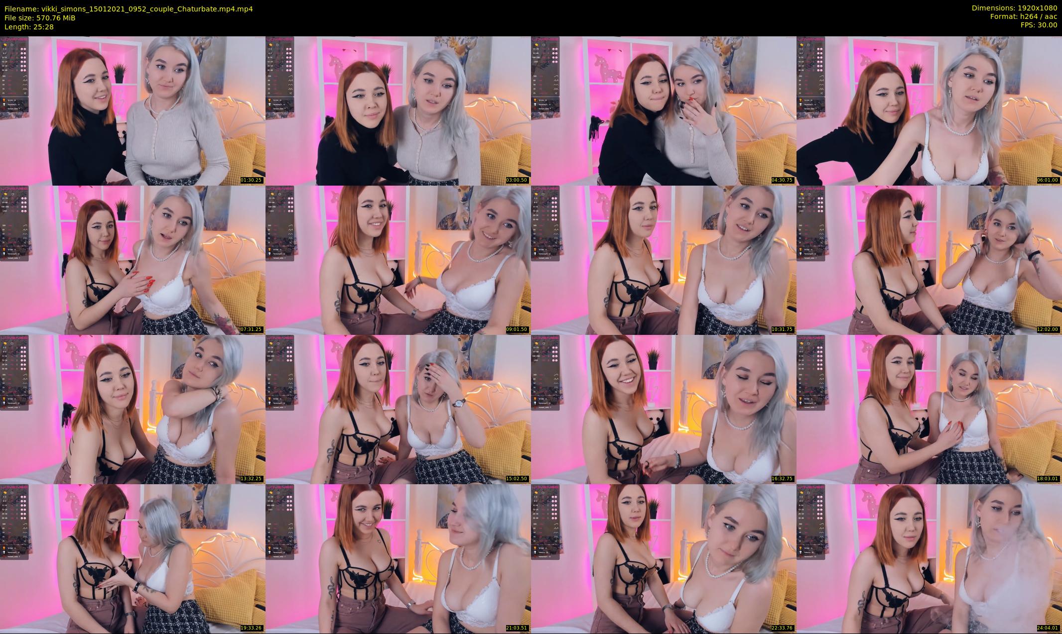 vikki_simons — 26 minute Chaturbate couple cam show recording, 1080p, Jan 15, 2021