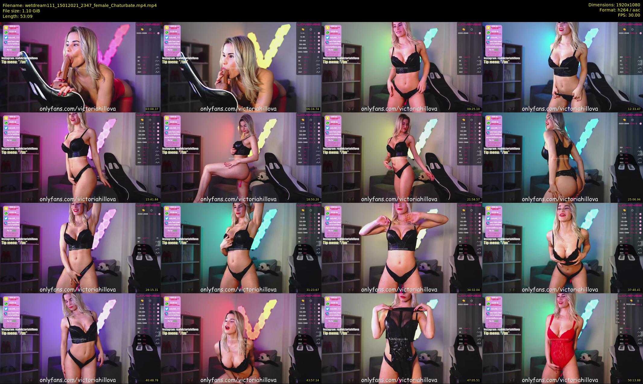 wetdream111 — 54 minute Chaturbate couple cam show recording, 1080p, Jan 15, 2021