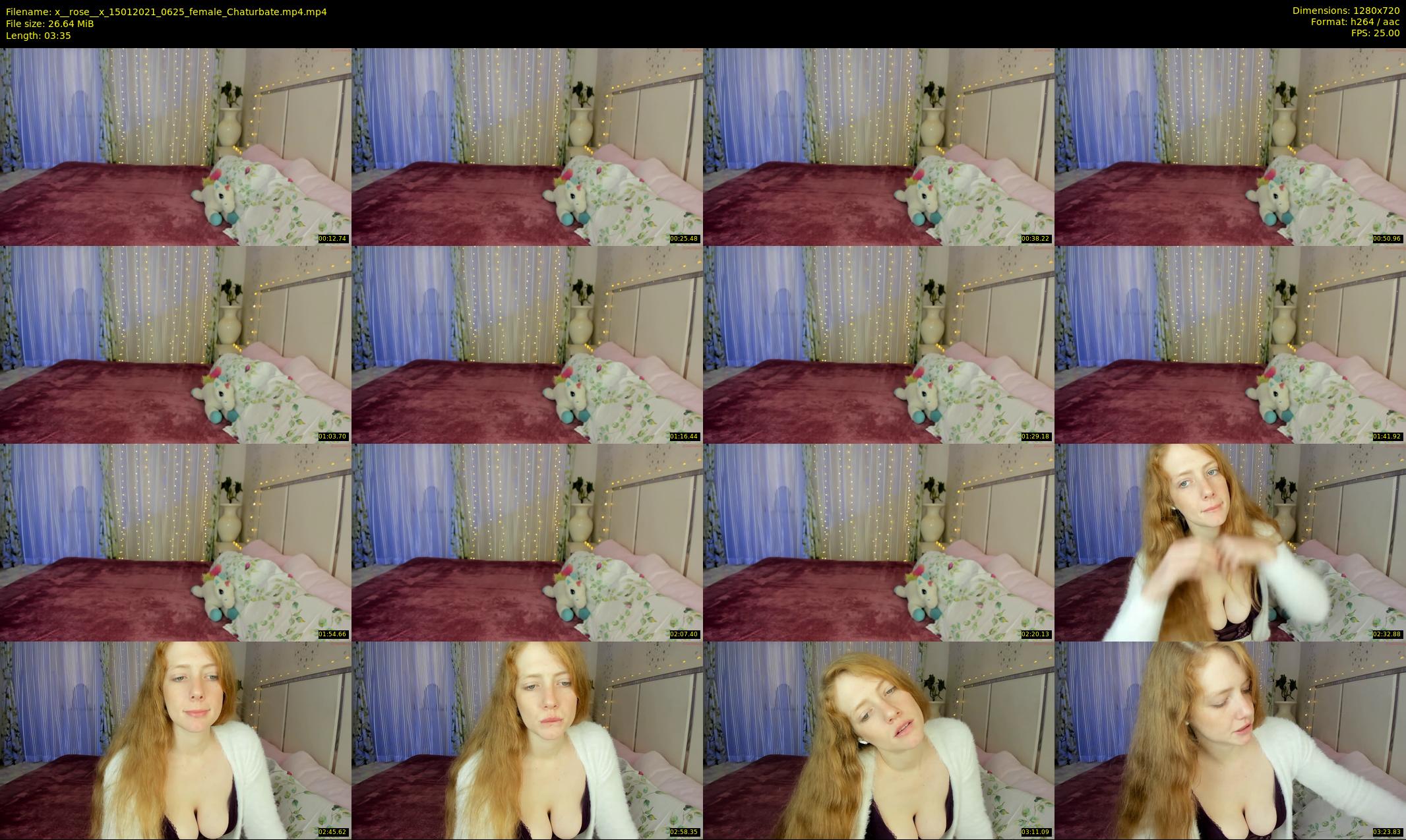 x__rose__x — 4 minute Chaturbate female cam show recording, 720p, Jan 15, 2021