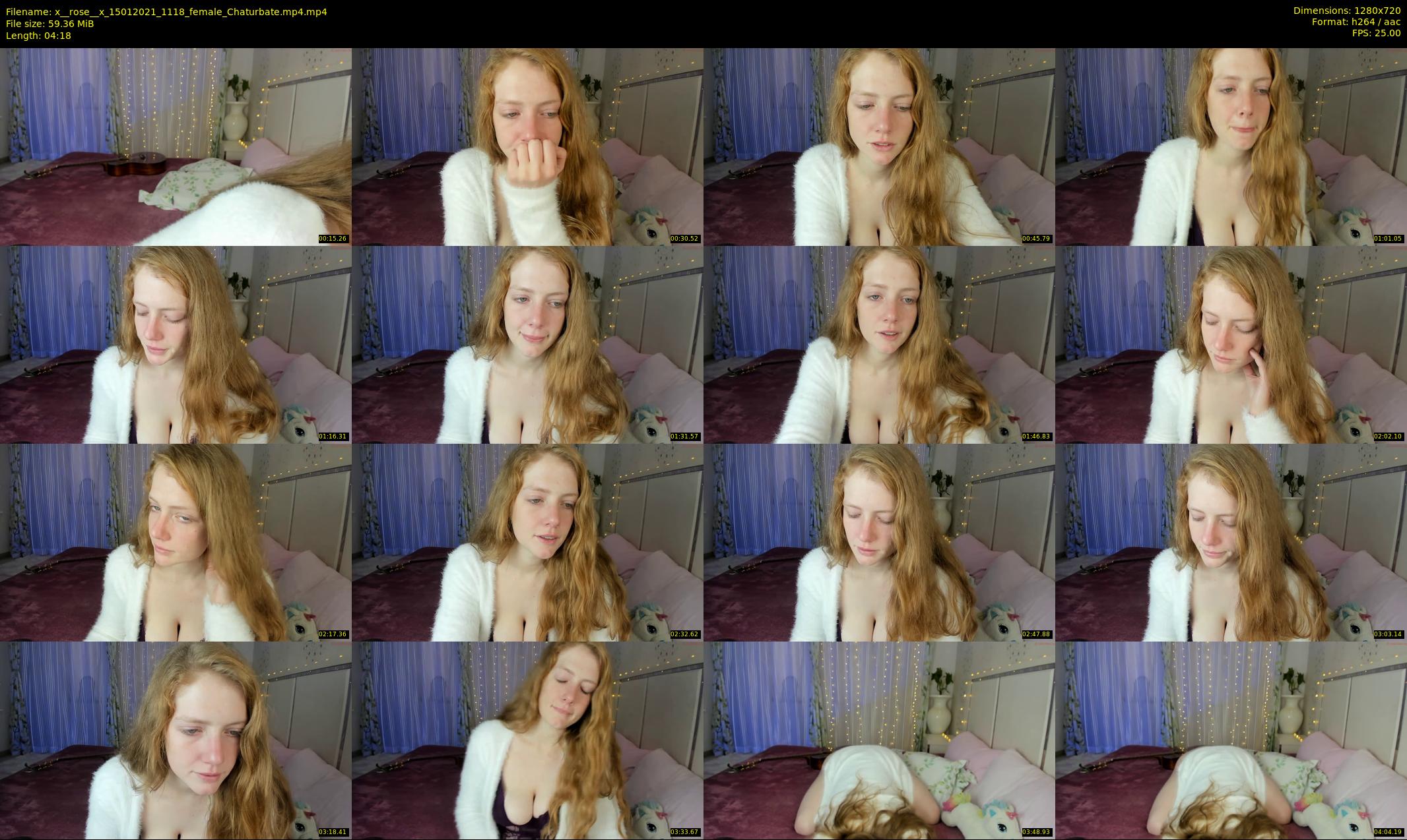 x__rose__x — 5 minute Chaturbate female cam show recording, 720p, Jan 15, 2021