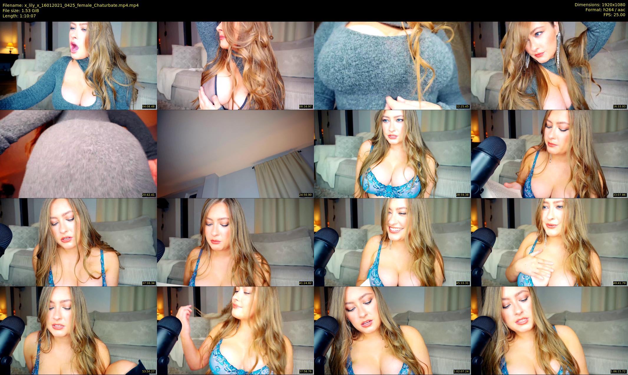 x_lily_x — 71 minute Chaturbate female cam show recording, 1080p, Jan 16, 2021