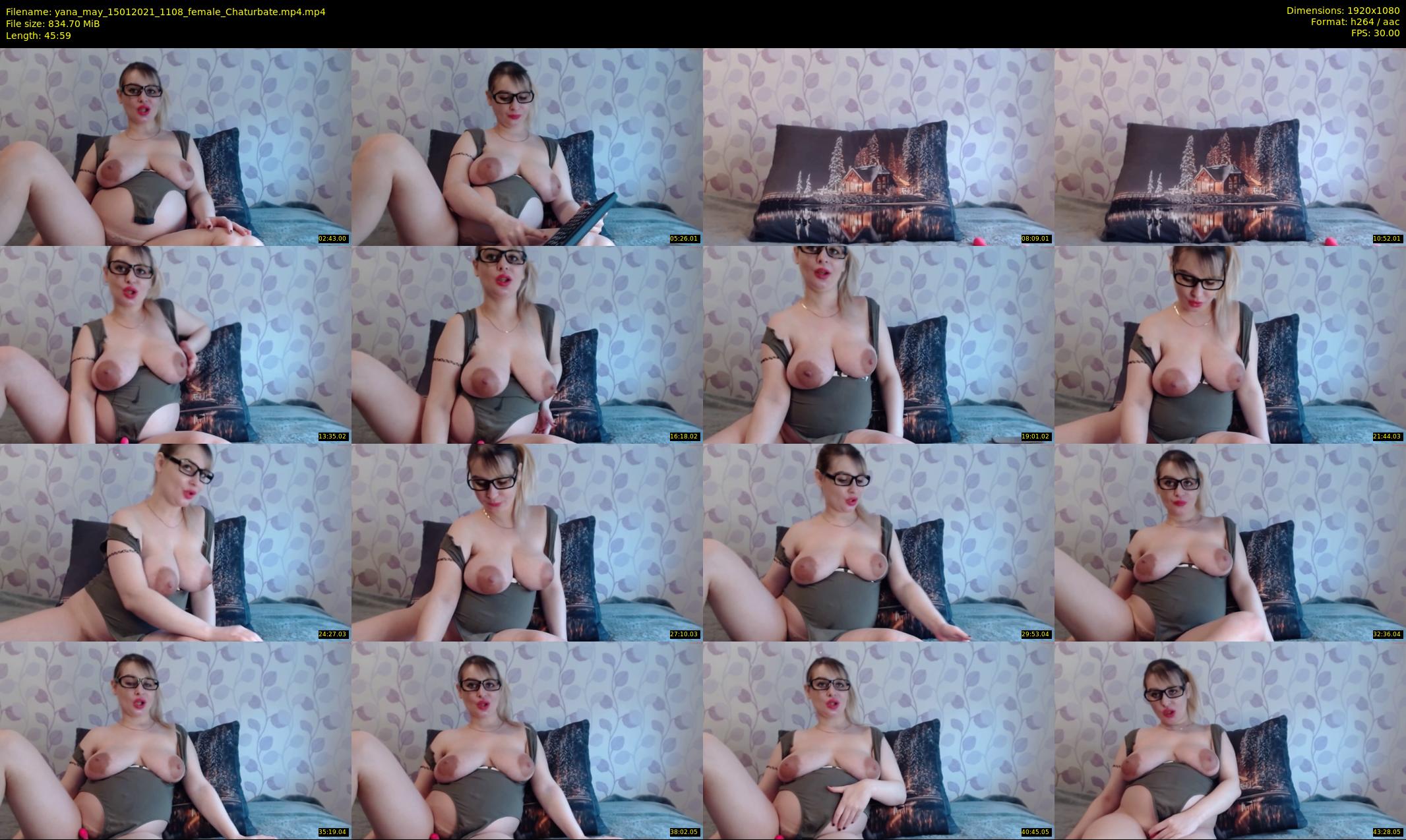 yana_may — 46 minute Chaturbate female cam show recording, 1080p, Jan 15, 2021
