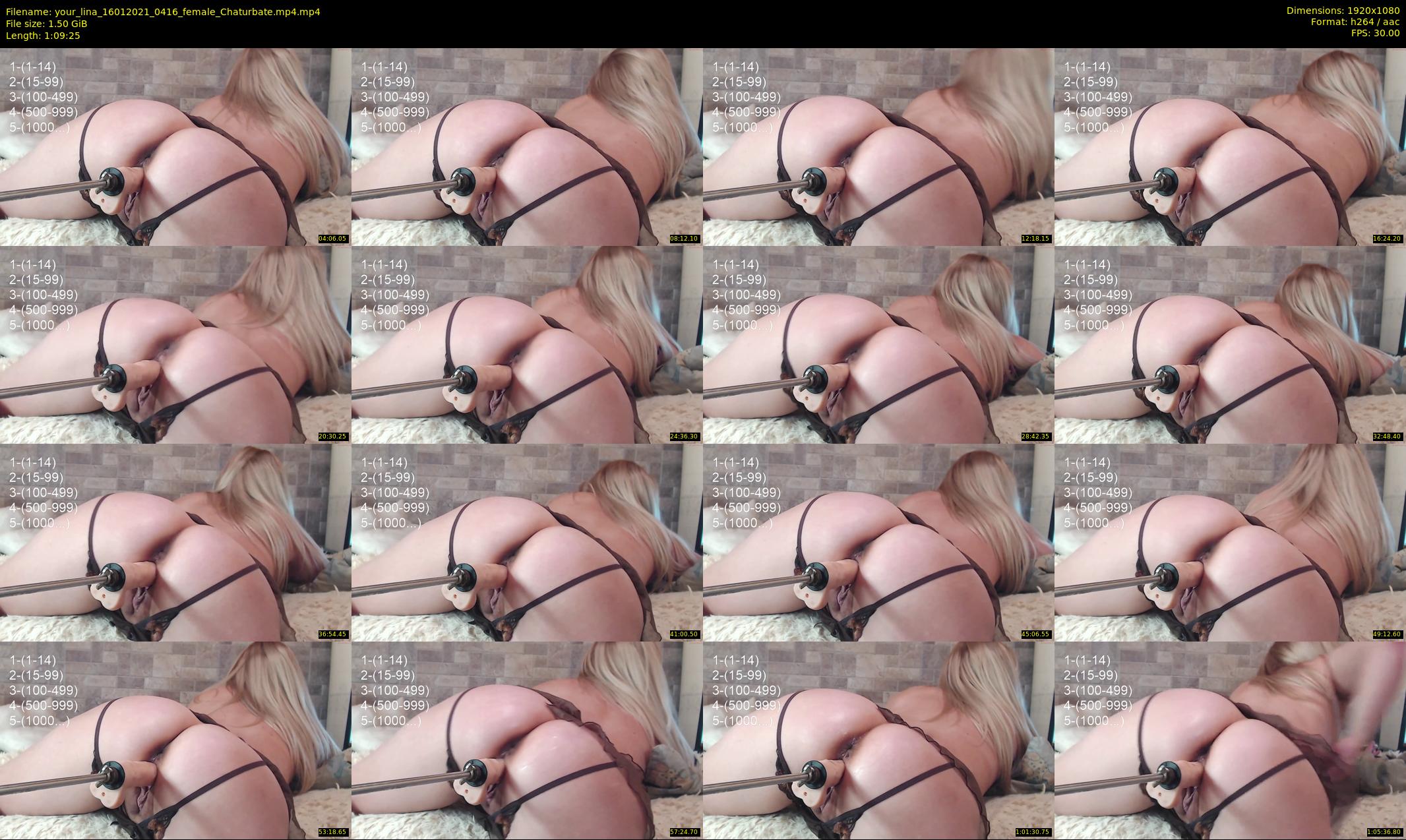 your_lina — 70 minute Chaturbate female cam show recording, 1080p, Jan 16, 2021