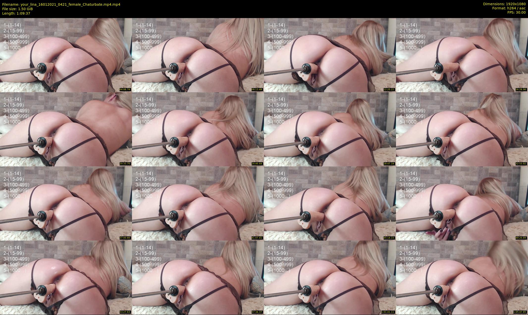 your_lina — 70 minute Chaturbate female cam show recording, 1080p, Jan 16, 2021