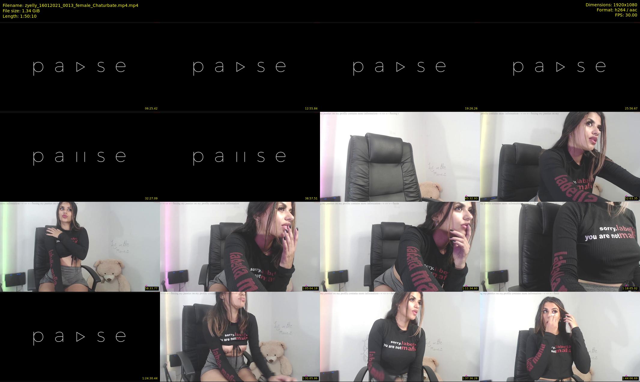 zyelly — 111 minute Chaturbate female cam show recording, 1080p, Jan 16, 2021