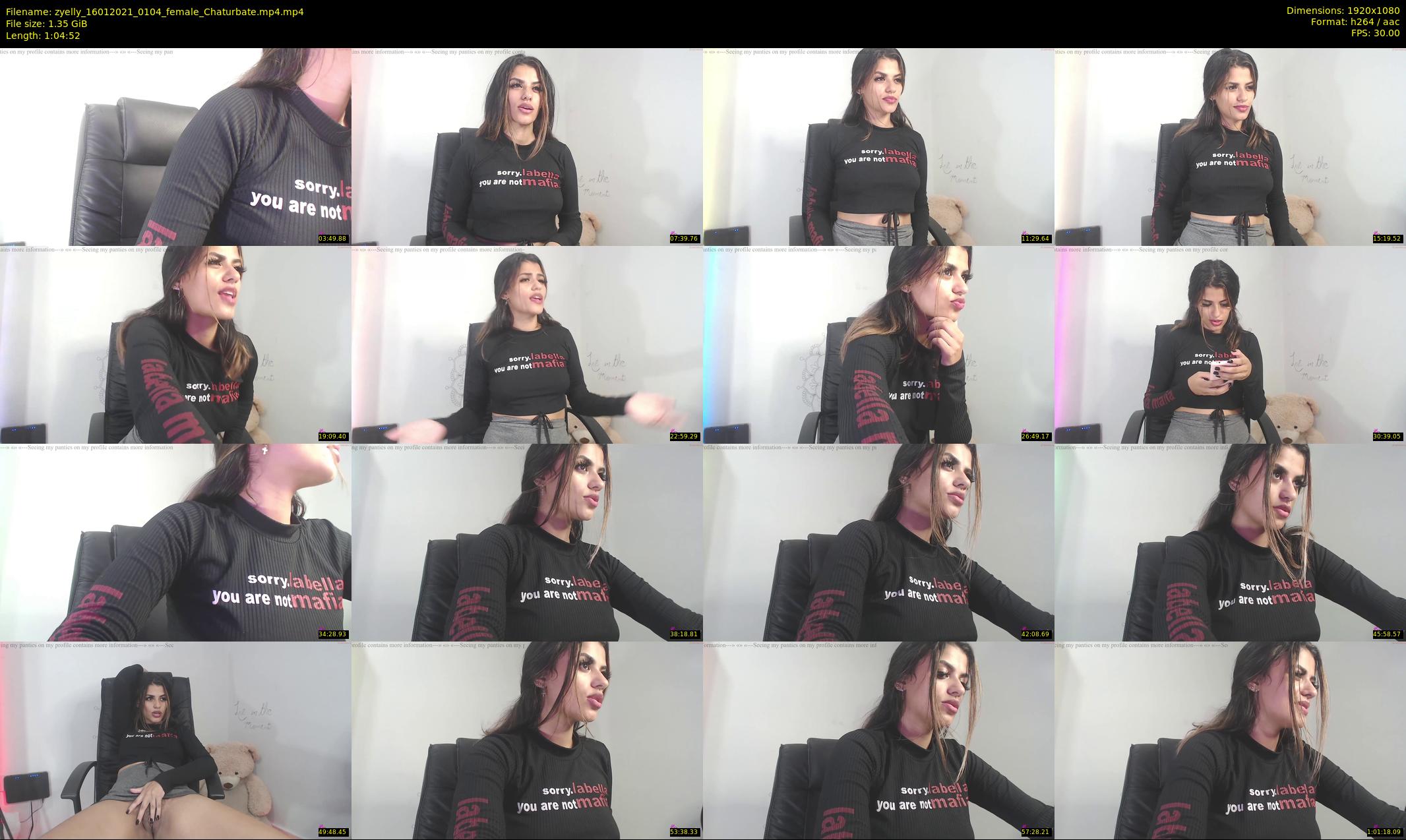 zyelly — 65 minute Chaturbate female cam show recording, 1080p, Jan 16, 2021