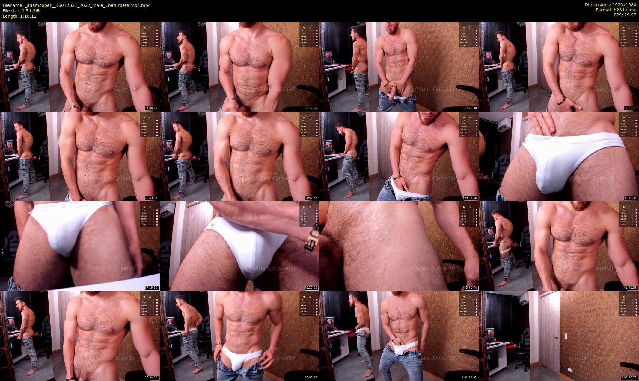 _adamcoper_ — 71 minute Chaturbate male cam show recording, 1080p, Jan 16, 2021