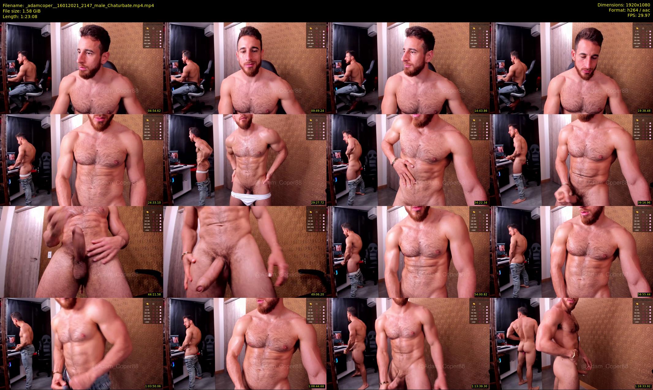 _adamcoper_ — 84 minute Chaturbate male cam show recording, 1080p, Jan 16, 2021