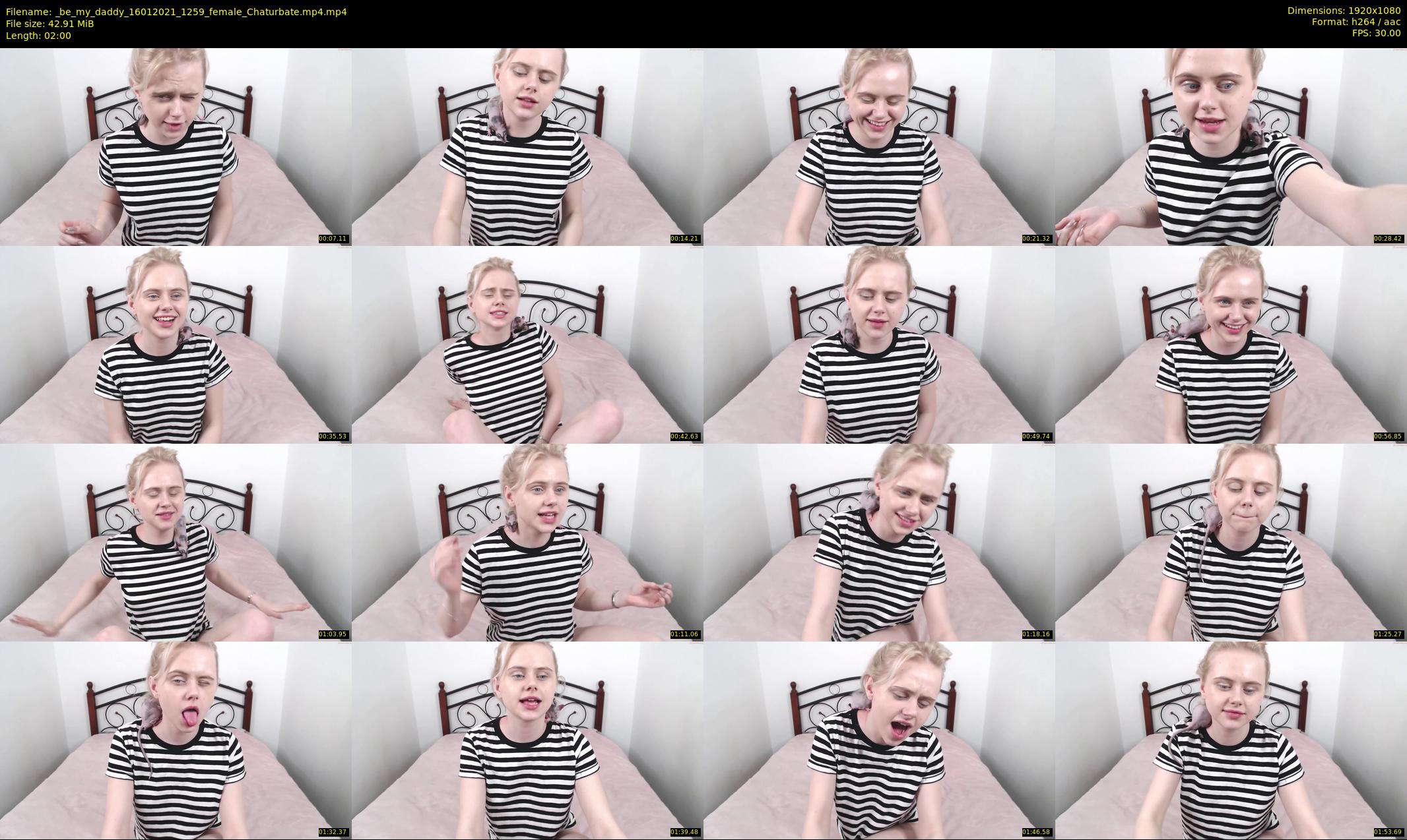 _be_my_daddy — 2 minute Chaturbate female cam show recording, 1080p, Jan 16, 2021