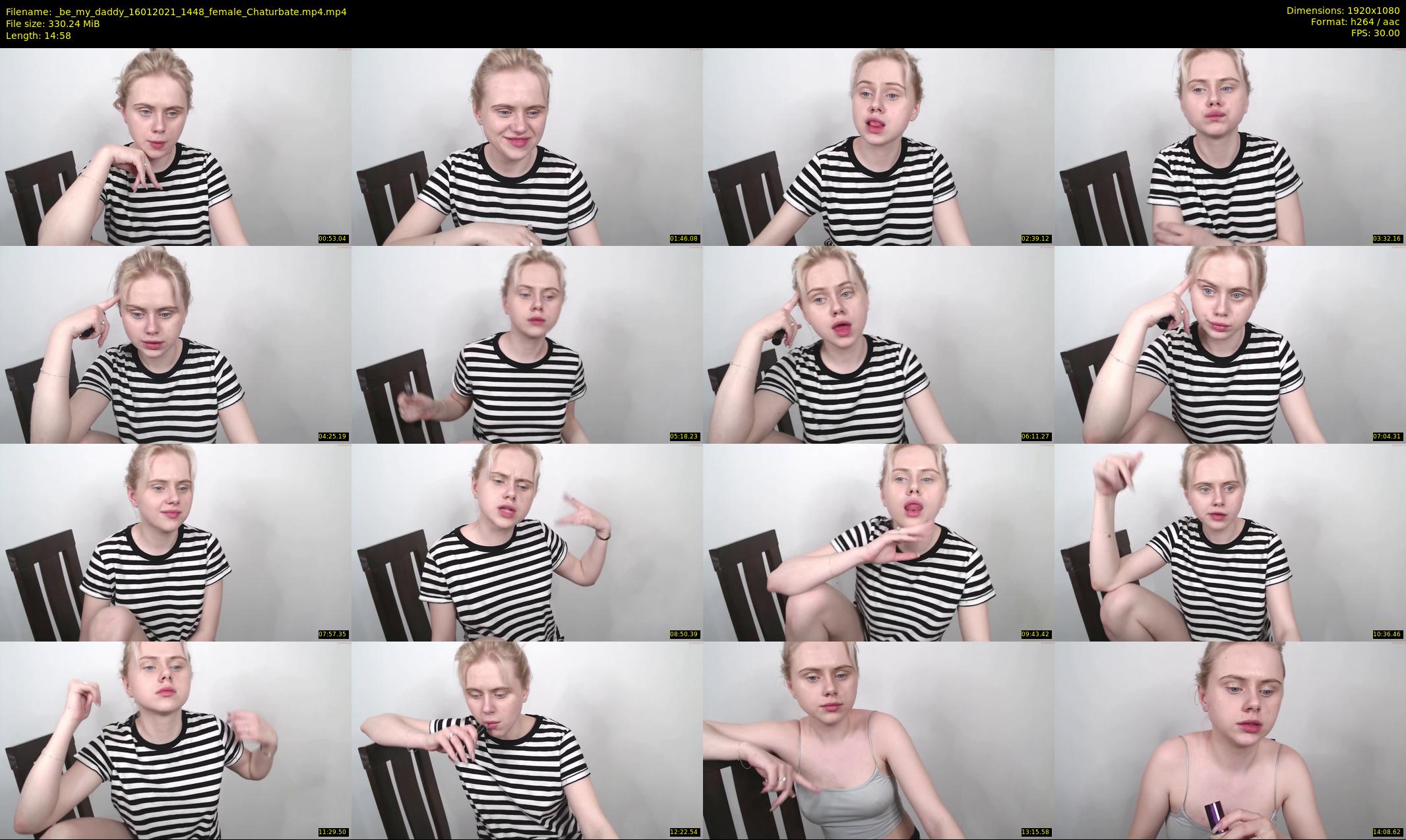_be_my_daddy — 15 minute Chaturbate female cam show recording, 1080p, Jan 16, 2021