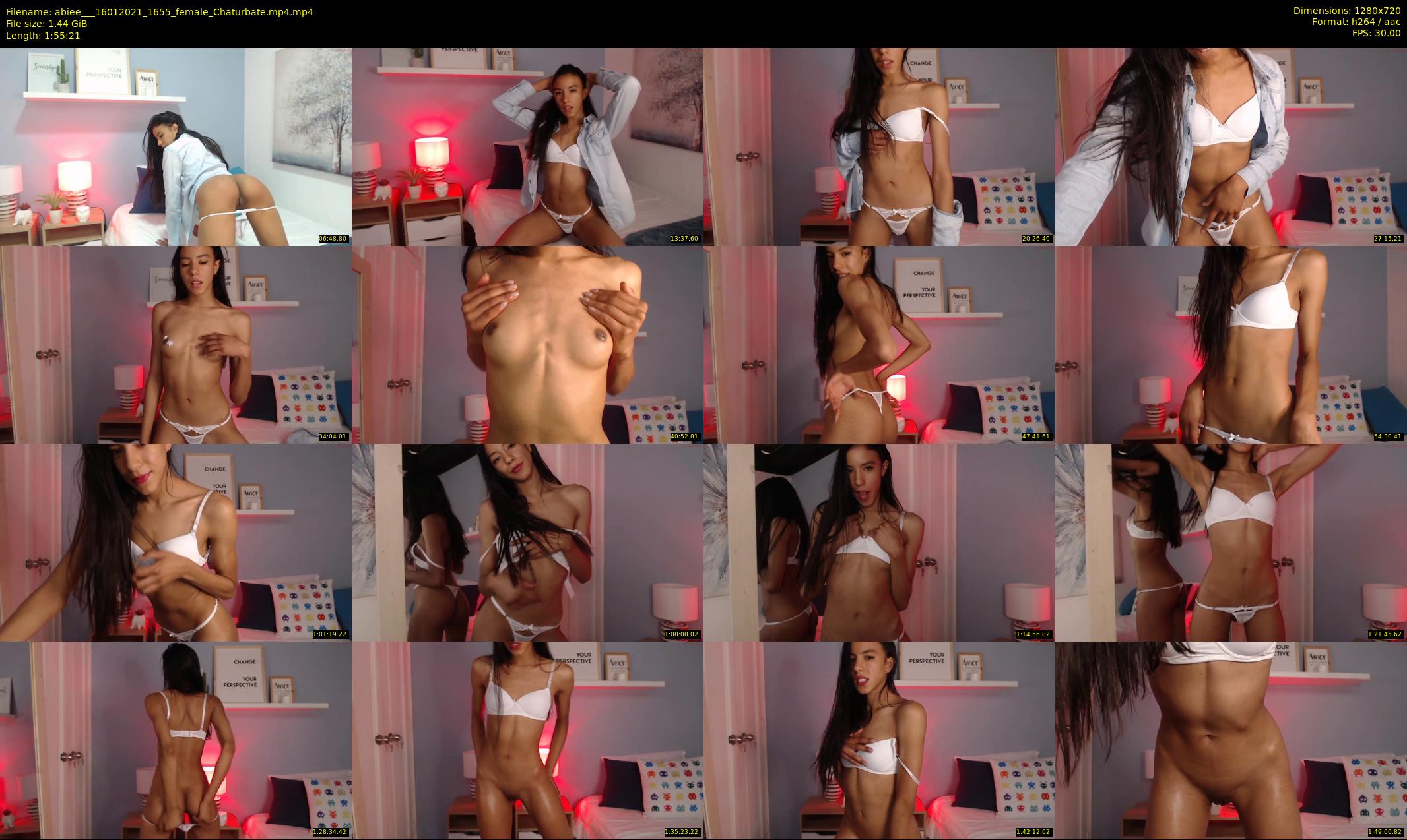 abiee__ — 116 minute Chaturbate female cam show recording, 720p, Jan 16, 2021