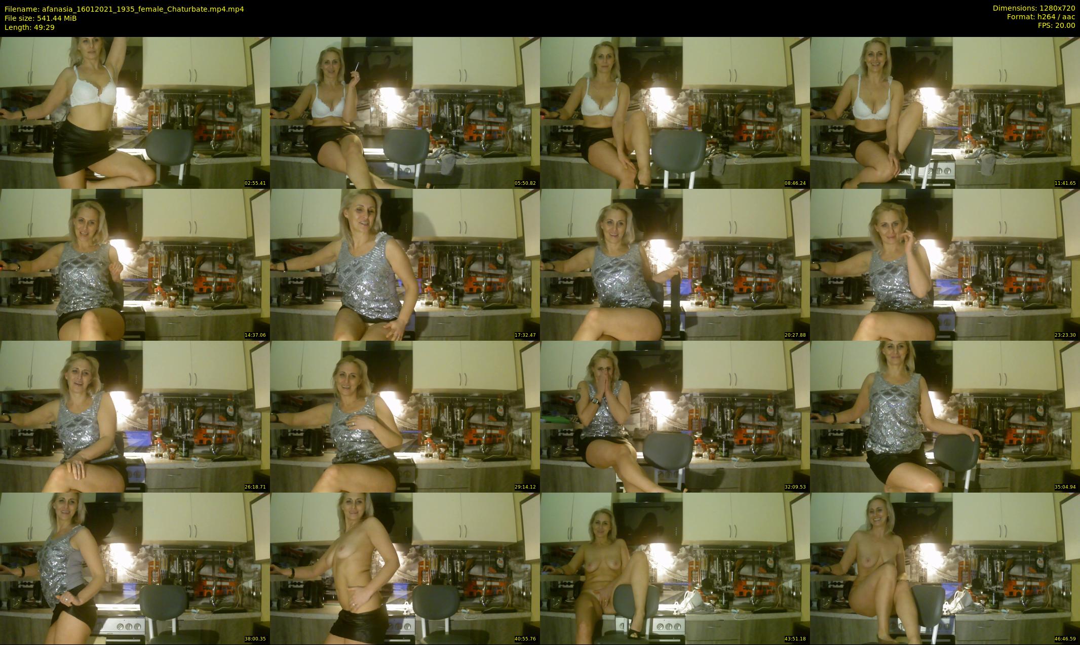 afanasia — 50 minute Chaturbate female cam show recording, 720p, Jan 16, 2021