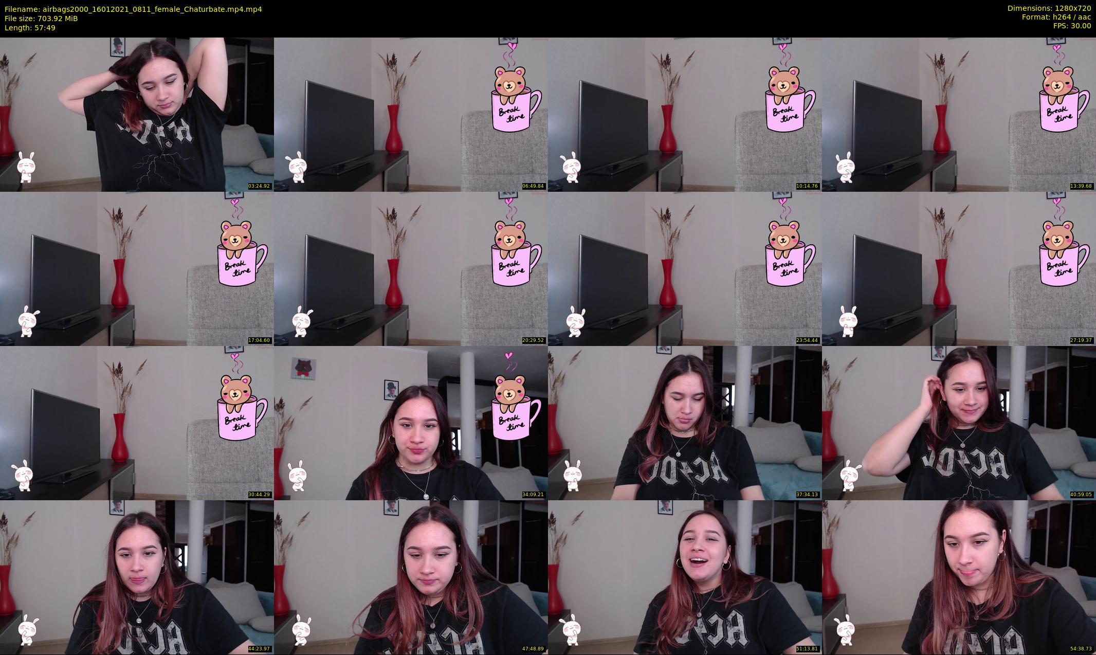 airbags2000 — 58 minute Chaturbate female cam show recording, 720p, Jan 16, 2021
