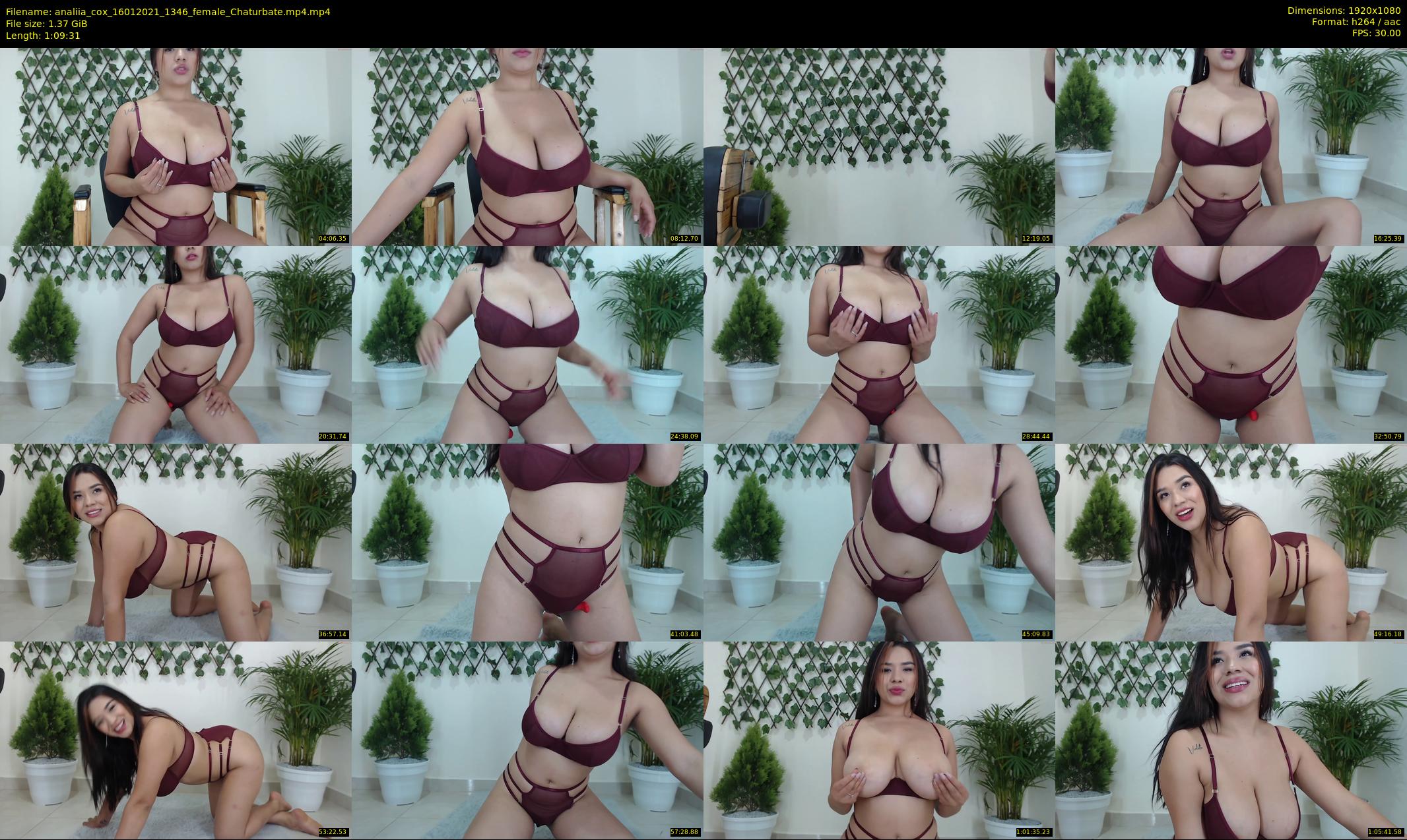analiia_cox — 70 minute Chaturbate female cam show recording, 1080p, Jan 16, 2021