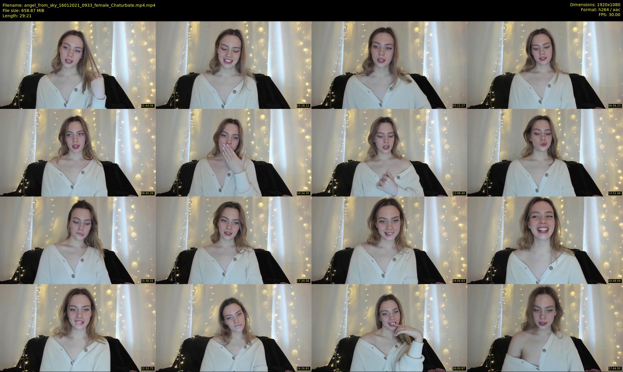 angel_from_sky — 30 minute Chaturbate female cam show recording, 1080p, Jan 16, 2021