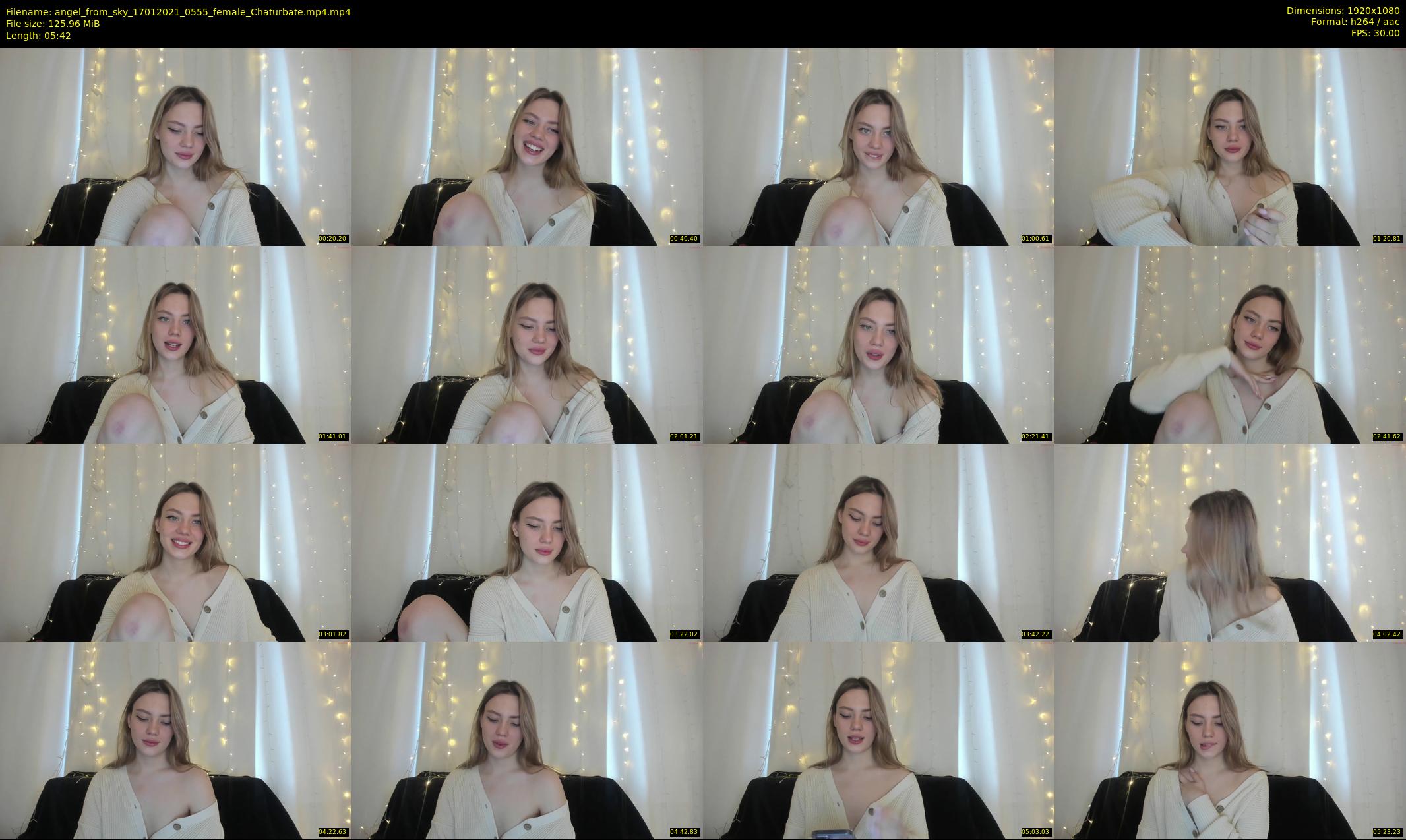 angel_from_sky — 6 minute Chaturbate female cam show recording, 1080p, Jan 17, 2021