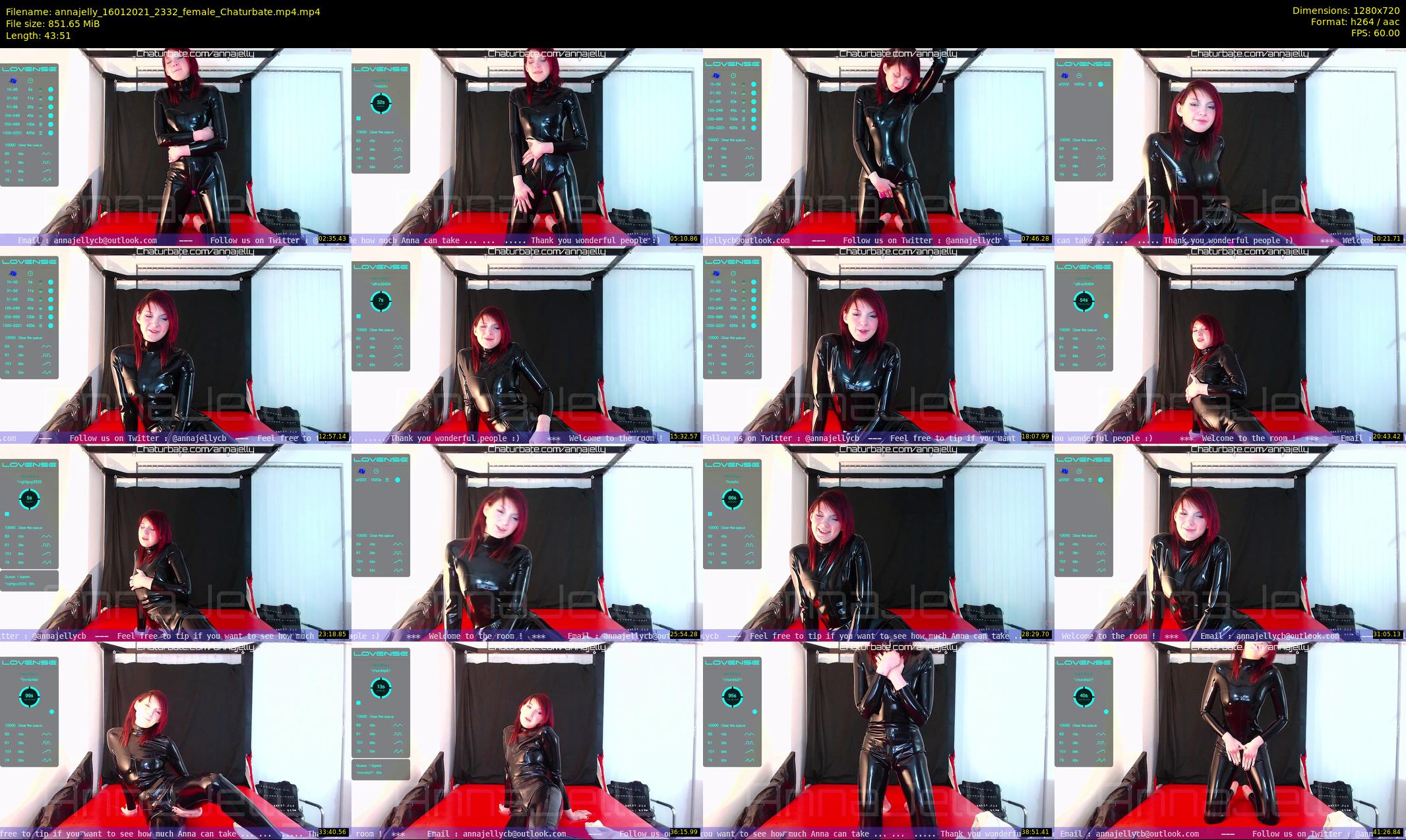 annajelly — 44 minute Chaturbate couple cam show recording, 720p, Jan 16, 2021